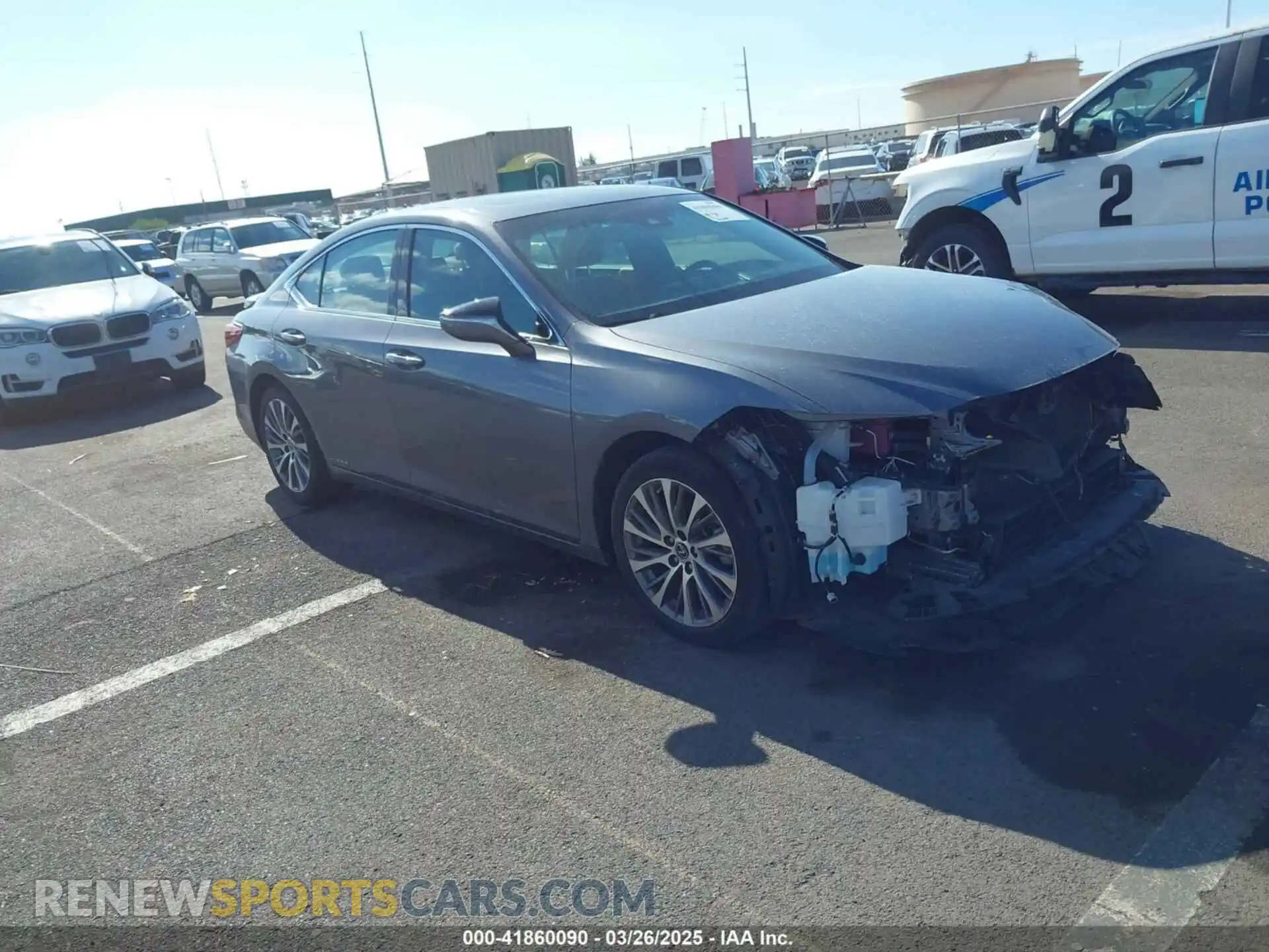 1 fotografías del automóvil dañado 58ADA1C16MU009958 LEXUS ES 300H 2021