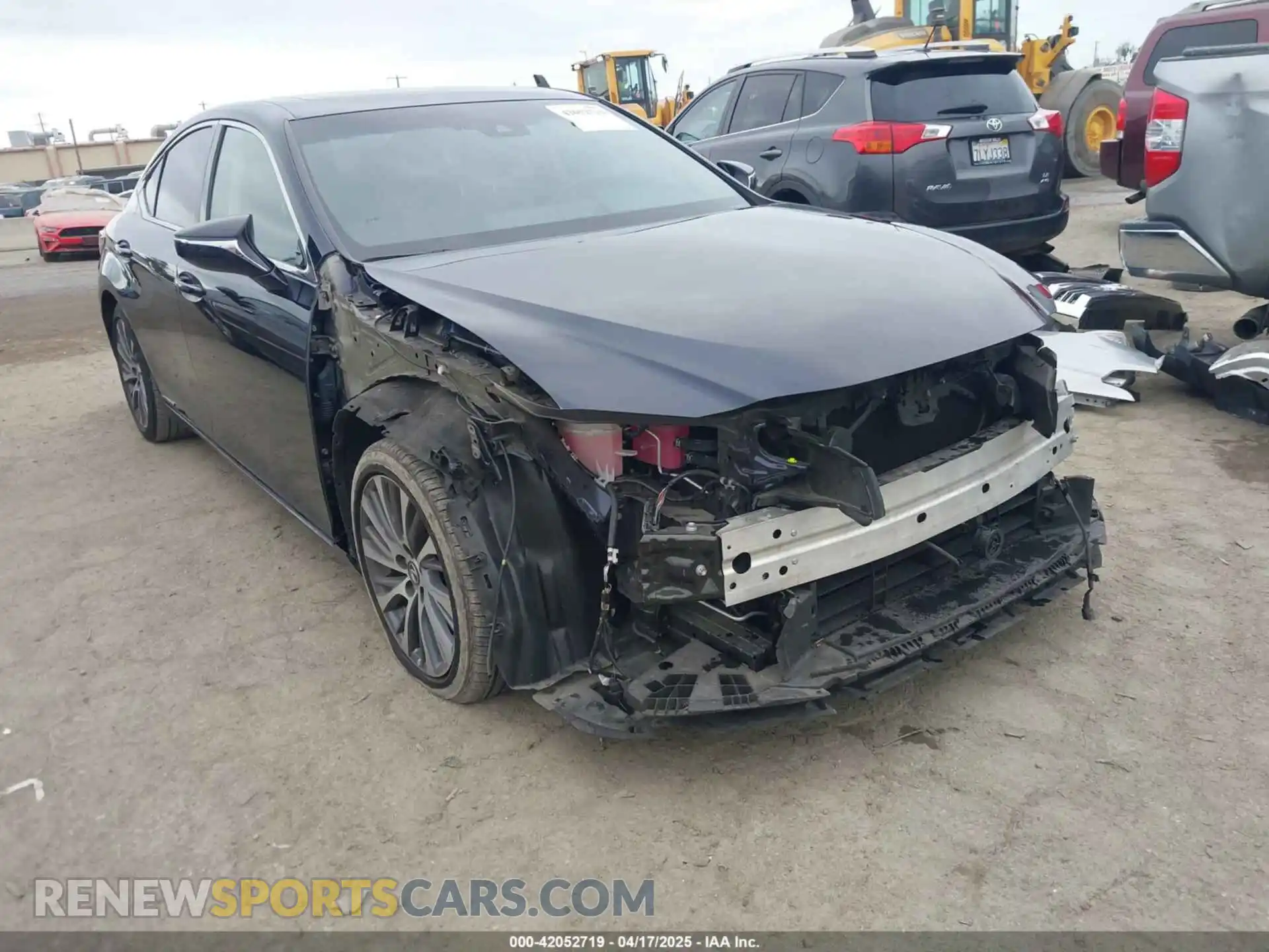 1 Photograph of a damaged car 58ADA1C19MU012790 LEXUS ES 300H 2021