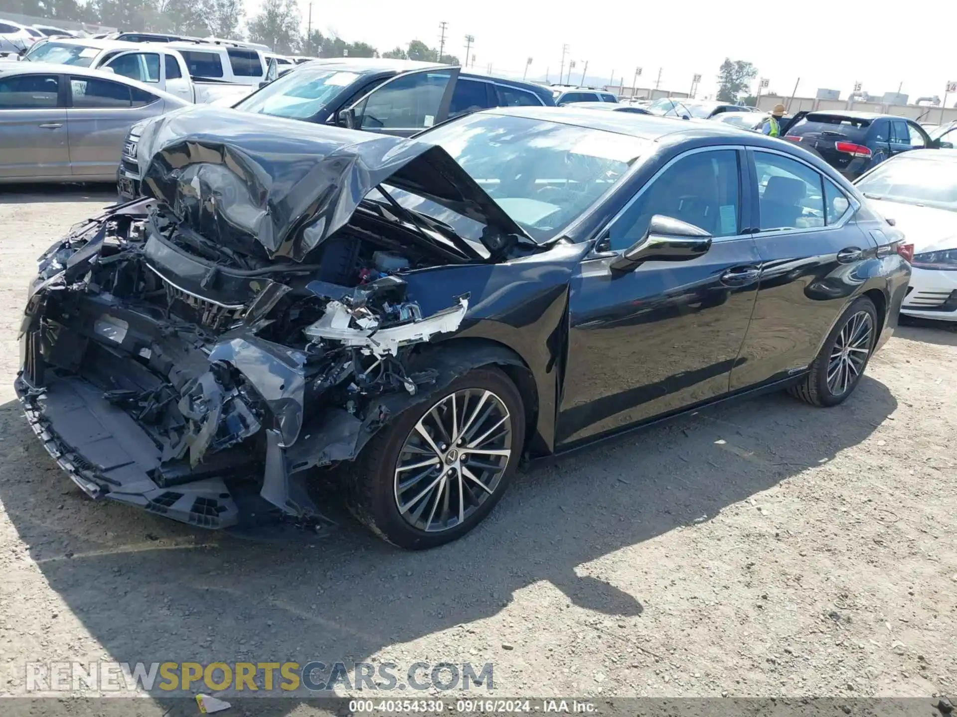 2 Photograph of a damaged car 58ADA1C14NU025092 LEXUS ES 300H 2022