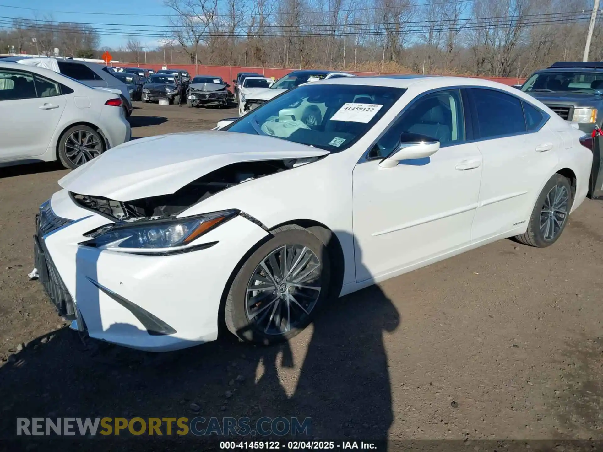 2 Photograph of a damaged car 58ADA1C16NU016636 LEXUS ES 300H 2022