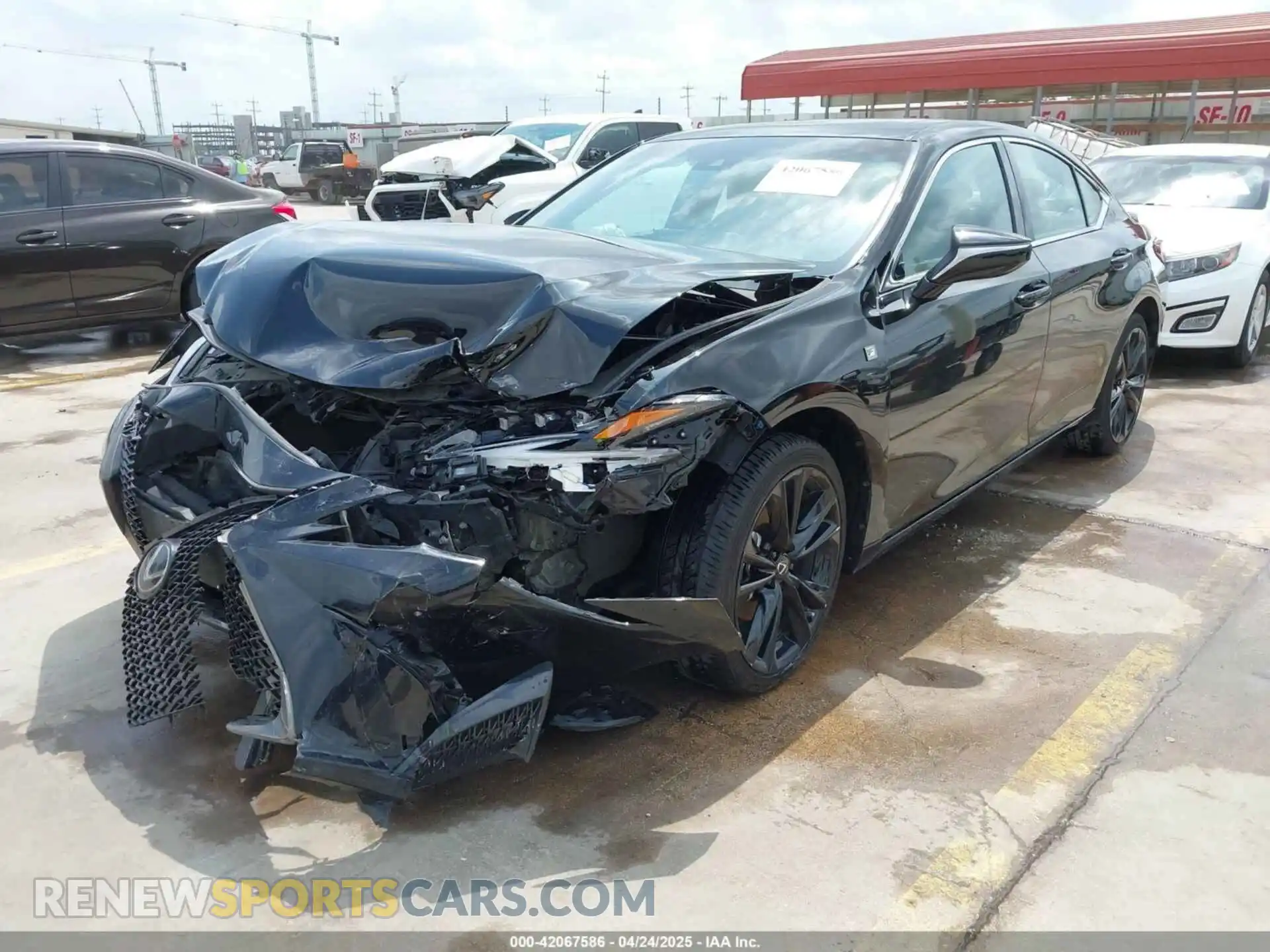 2 Photograph of a damaged car 58ABA1C13PU027281 LEXUS ES 300H 2023