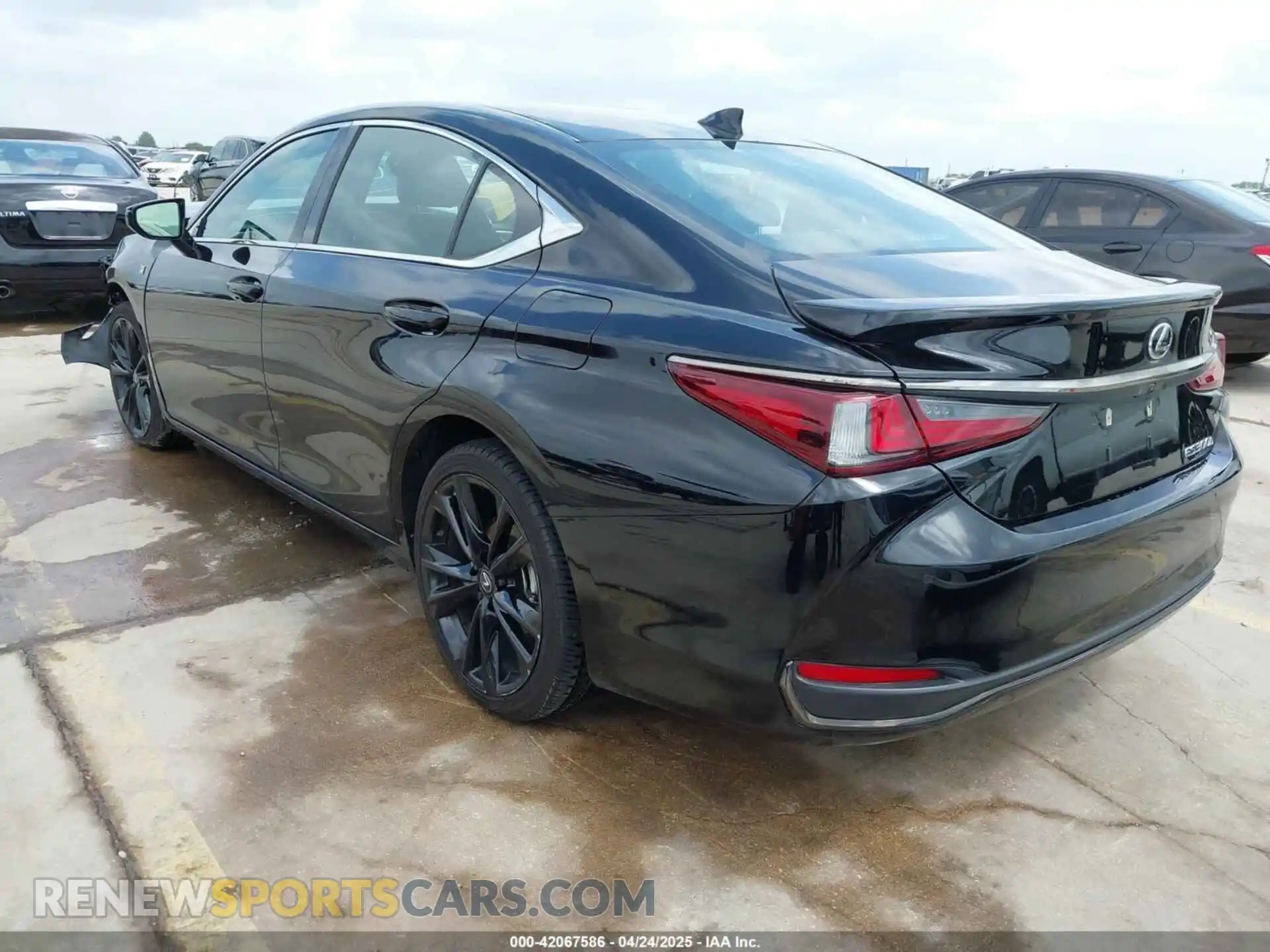 3 Photograph of a damaged car 58ABA1C13PU027281 LEXUS ES 300H 2023