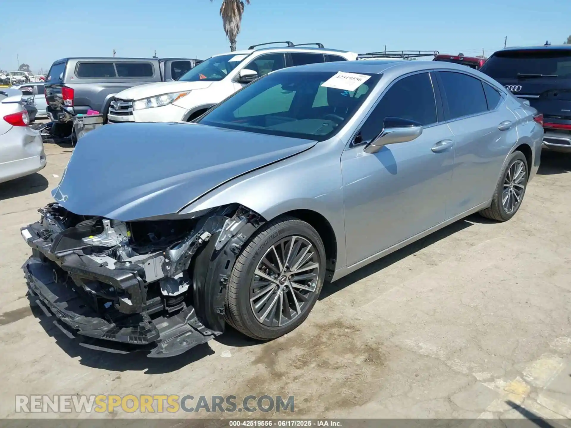 2 Photograph of a damaged car 58ADA1C12PU035669 LEXUS ES 300H 2023