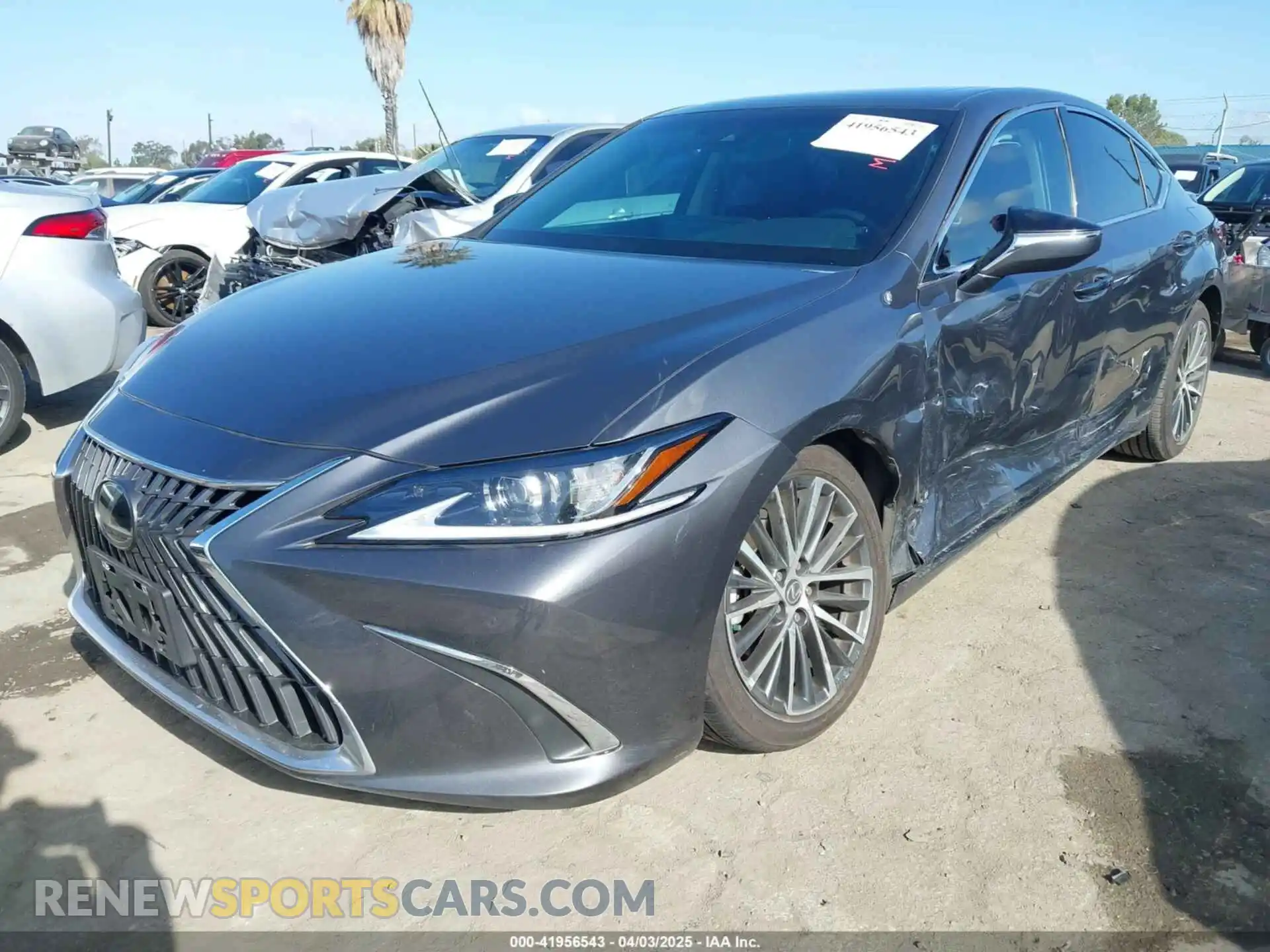 2 Photograph of a damaged car 58ADA1C15PU034077 LEXUS ES 300H 2023