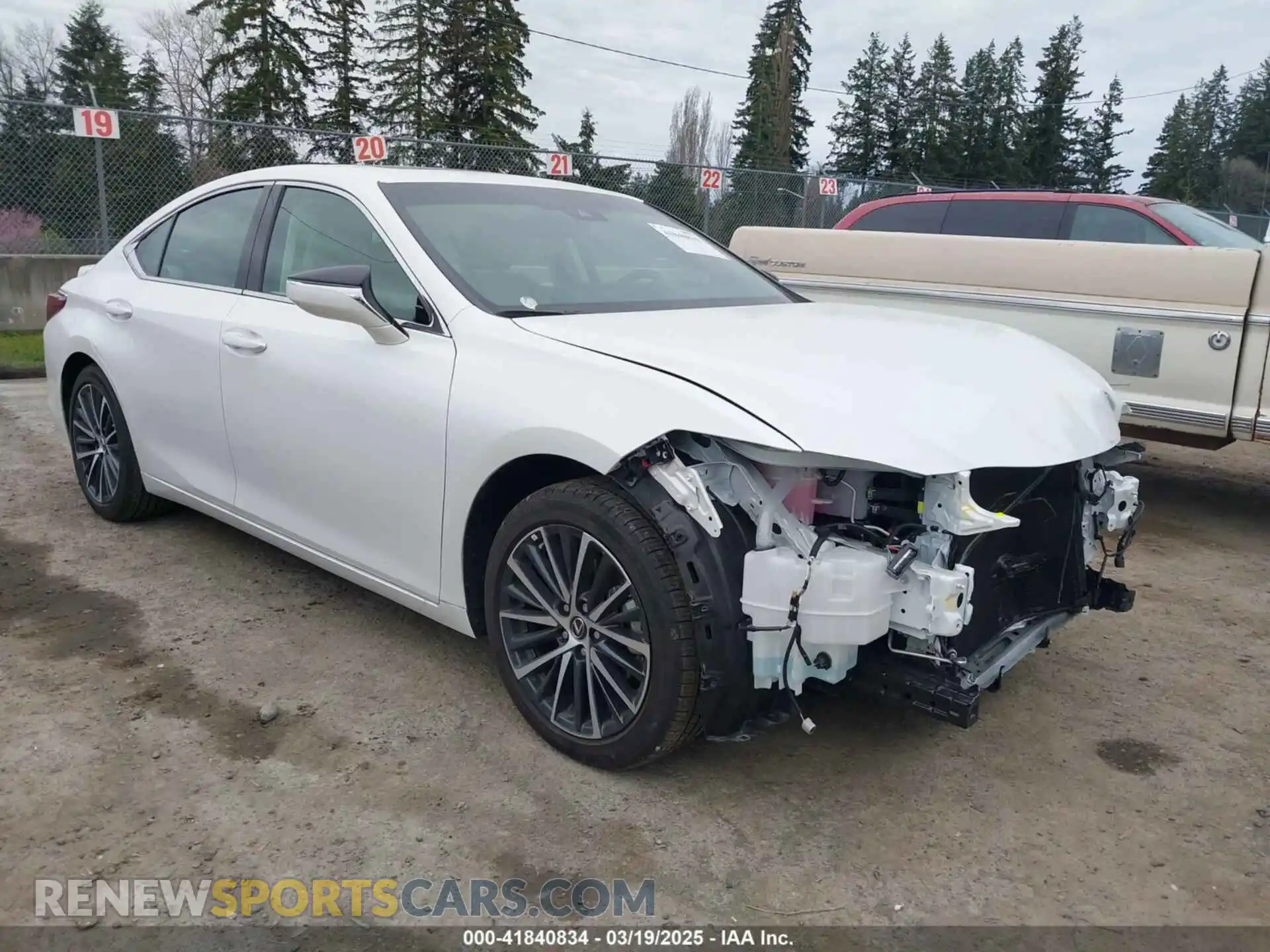 1 Photograph of a damaged car 58ADA1C11SU058997 LEXUS ES 300H 2025