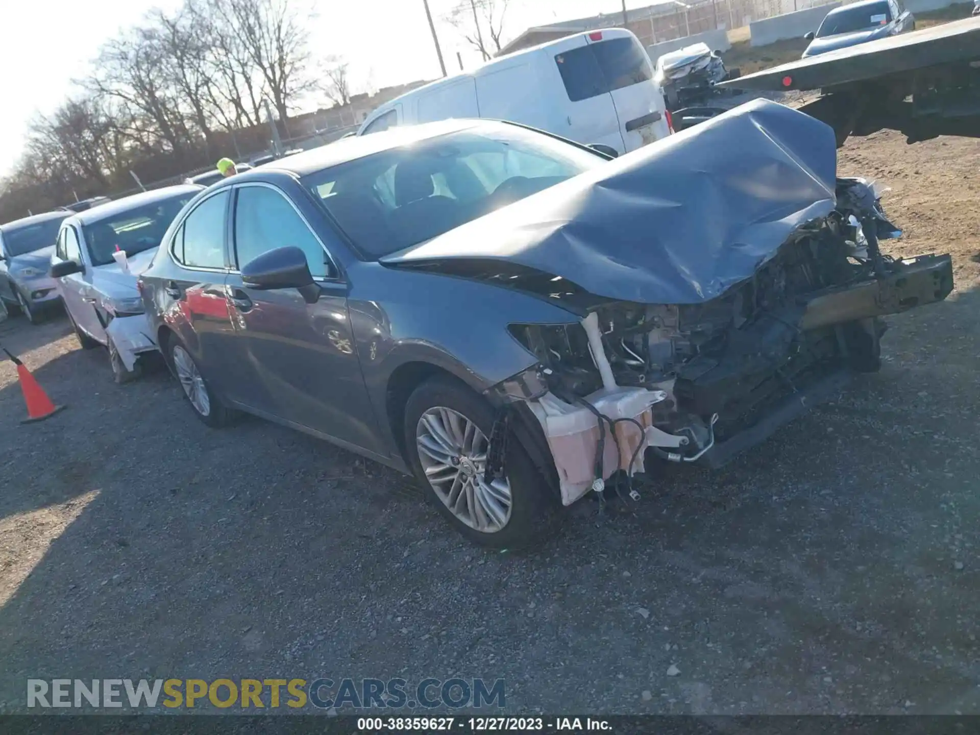 1 Photograph of a damaged car 58ABK1GG8HU074383 LEXUS ES 350 2017