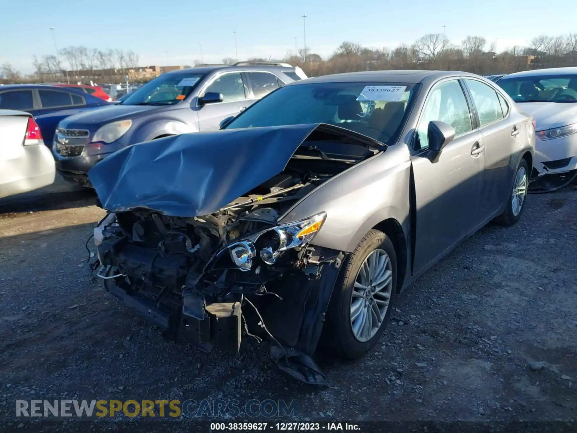 2 Photograph of a damaged car 58ABK1GG8HU074383 LEXUS ES 350 2017