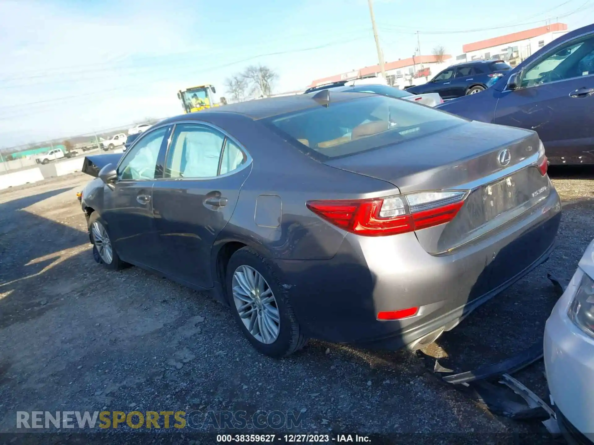3 Photograph of a damaged car 58ABK1GG8HU074383 LEXUS ES 350 2017
