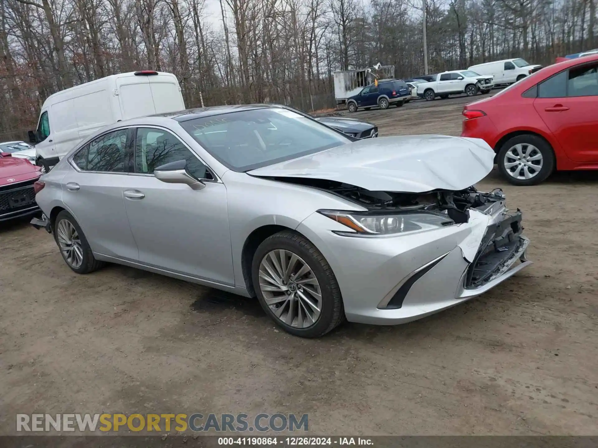 1 Photograph of a damaged car 58ABZ1B13KU013500 LEXUS ES 350 2019
