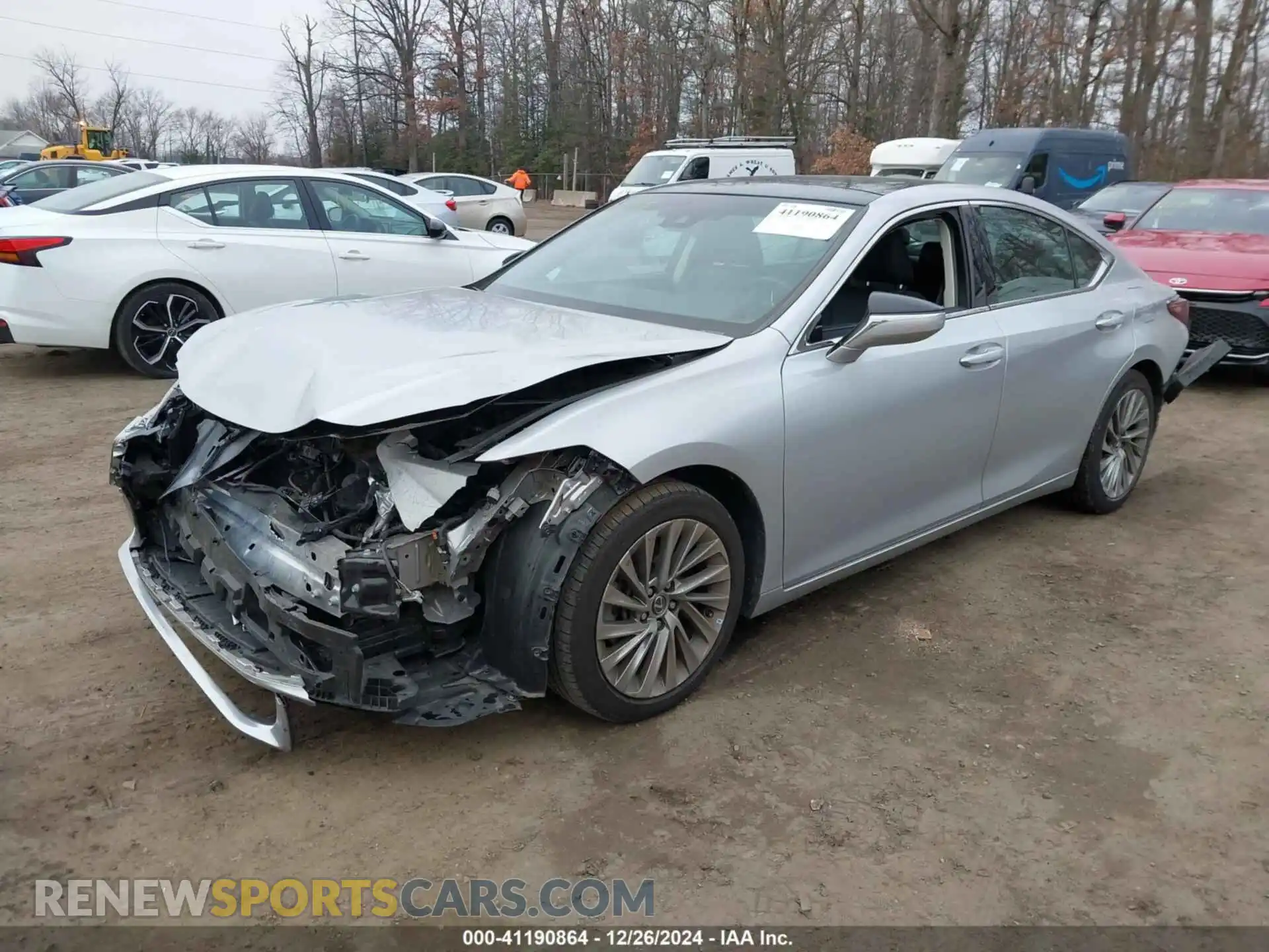 2 Photograph of a damaged car 58ABZ1B13KU013500 LEXUS ES 350 2019