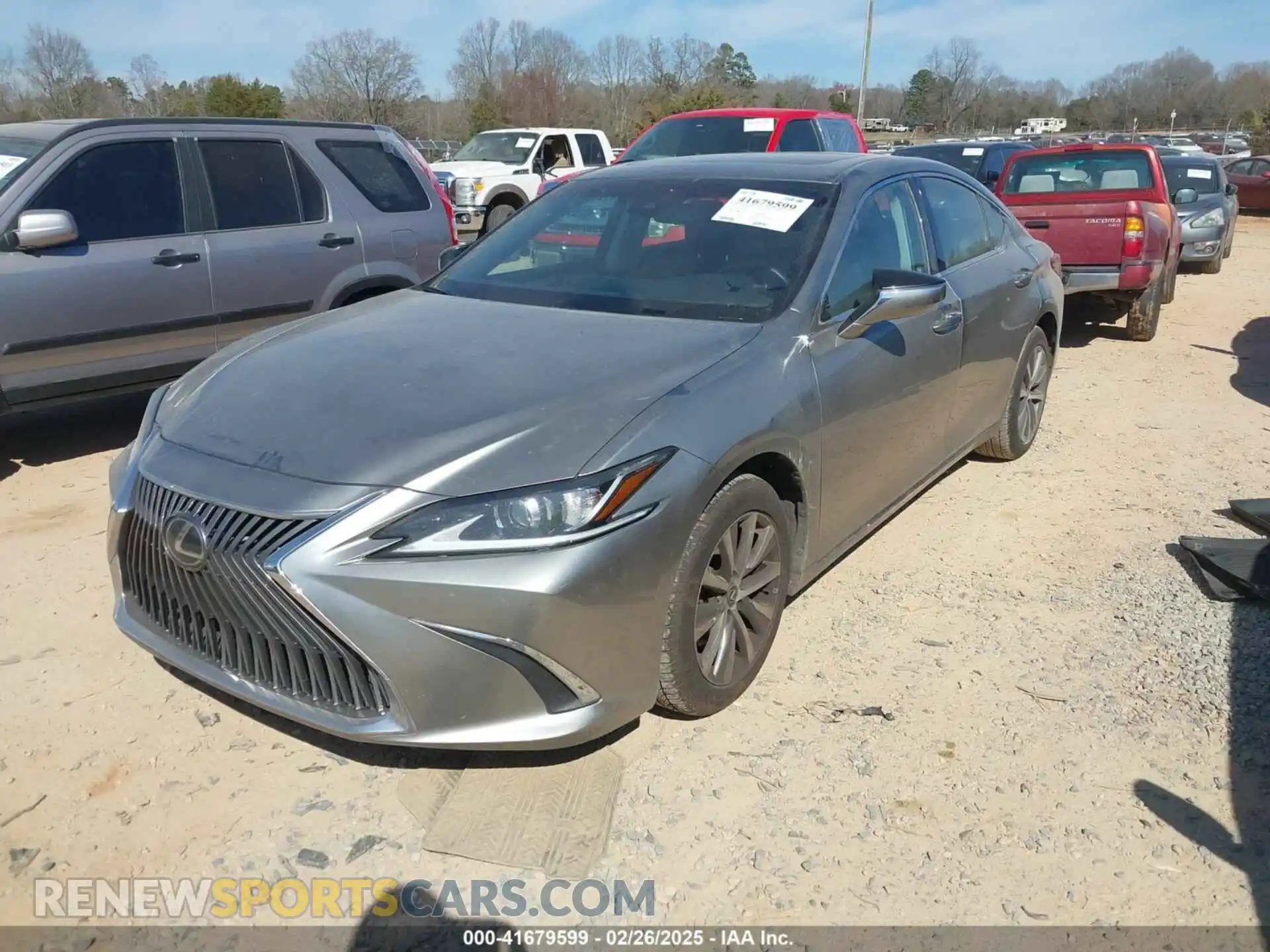 2 Photograph of a damaged car 58ABZ1B18KU030809 LEXUS ES 350 2019