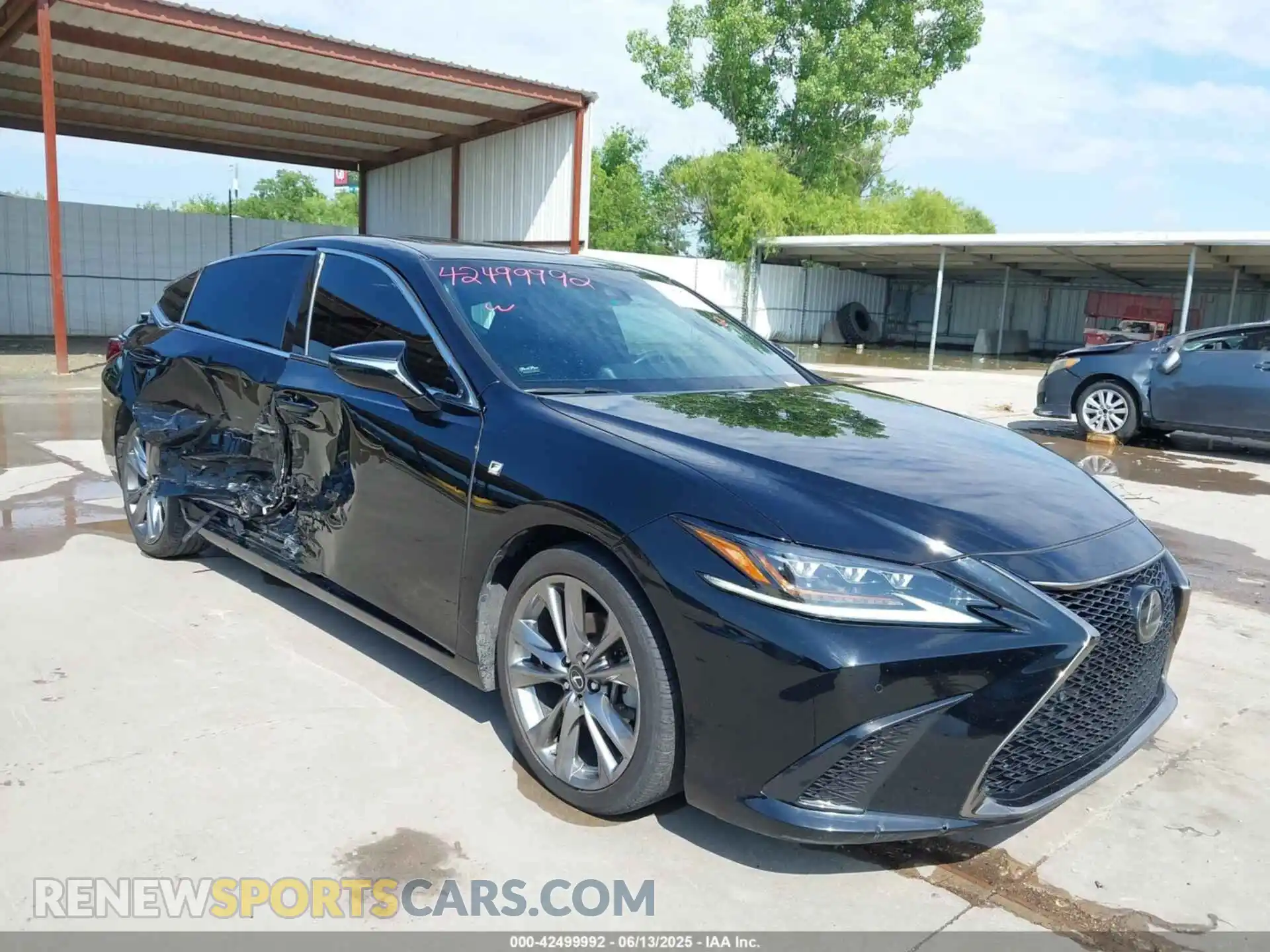 1 fotografías del automóvil dañado 58ABZ1B1XKU003434 LEXUS ES 350 2019