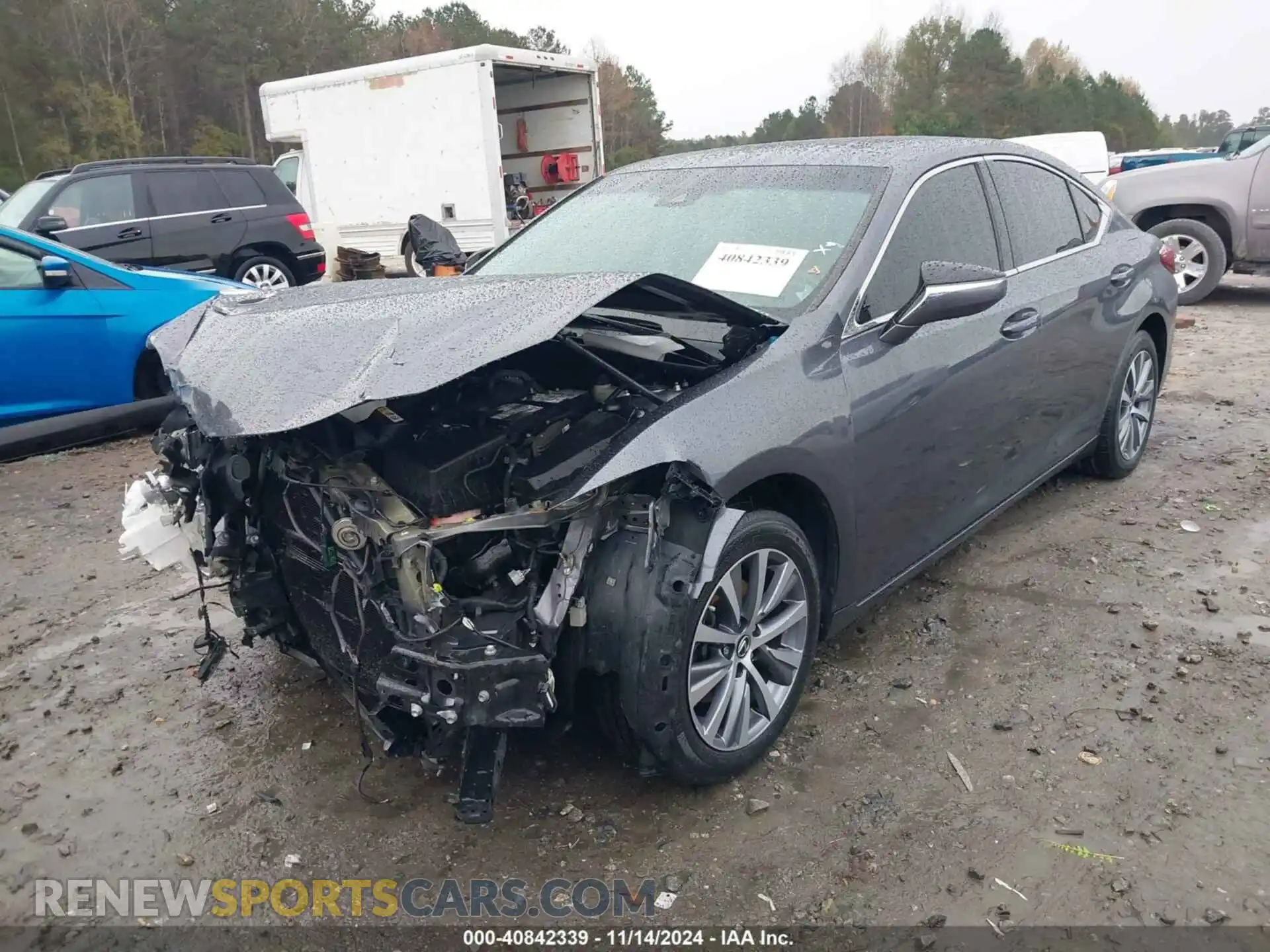 2 Photograph of a damaged car 58ACZ1B10LU064460 LEXUS ES 350 2020