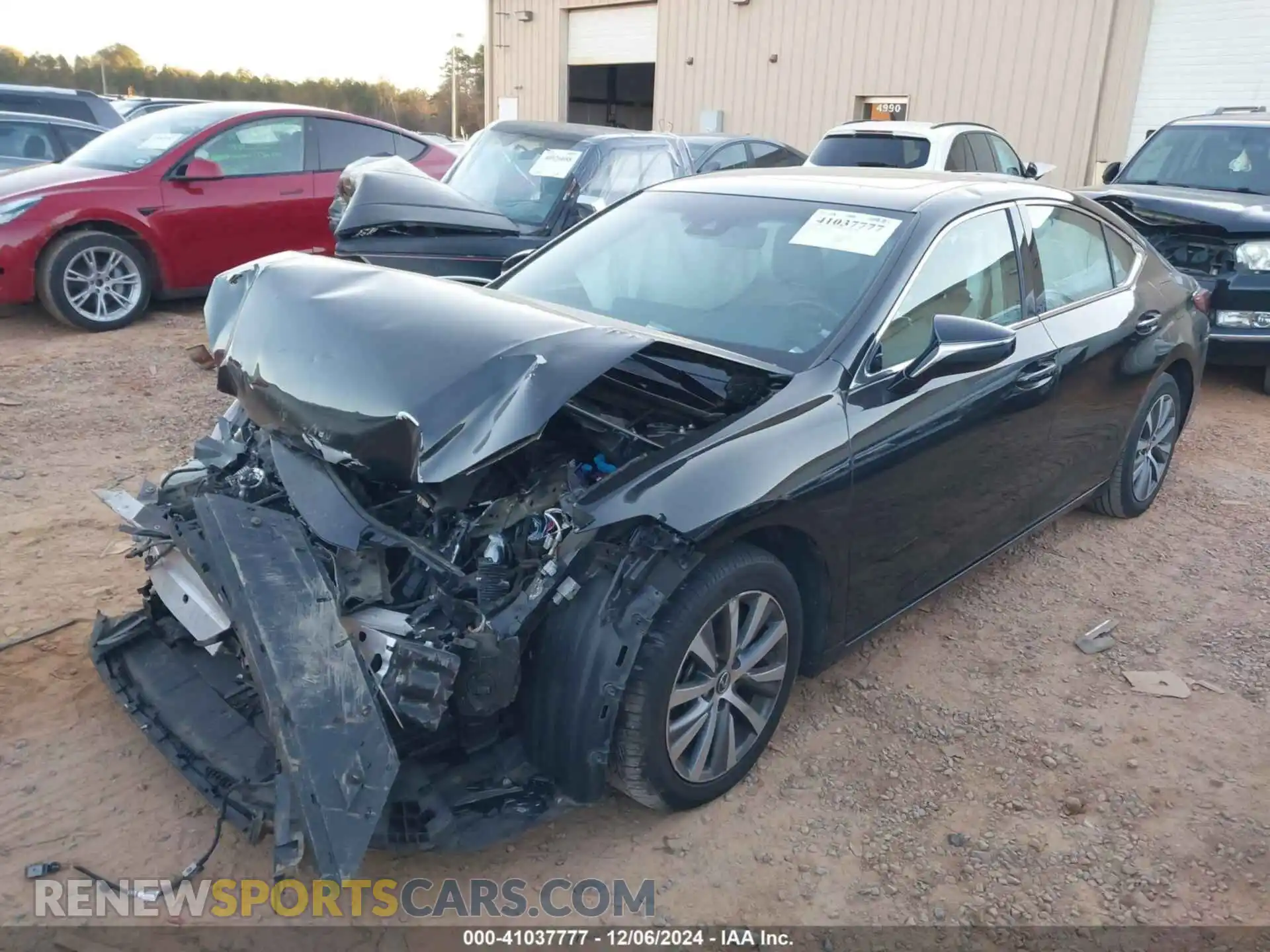 2 Photograph of a damaged car 58ADZ1B10LU079352 LEXUS ES 350 2020