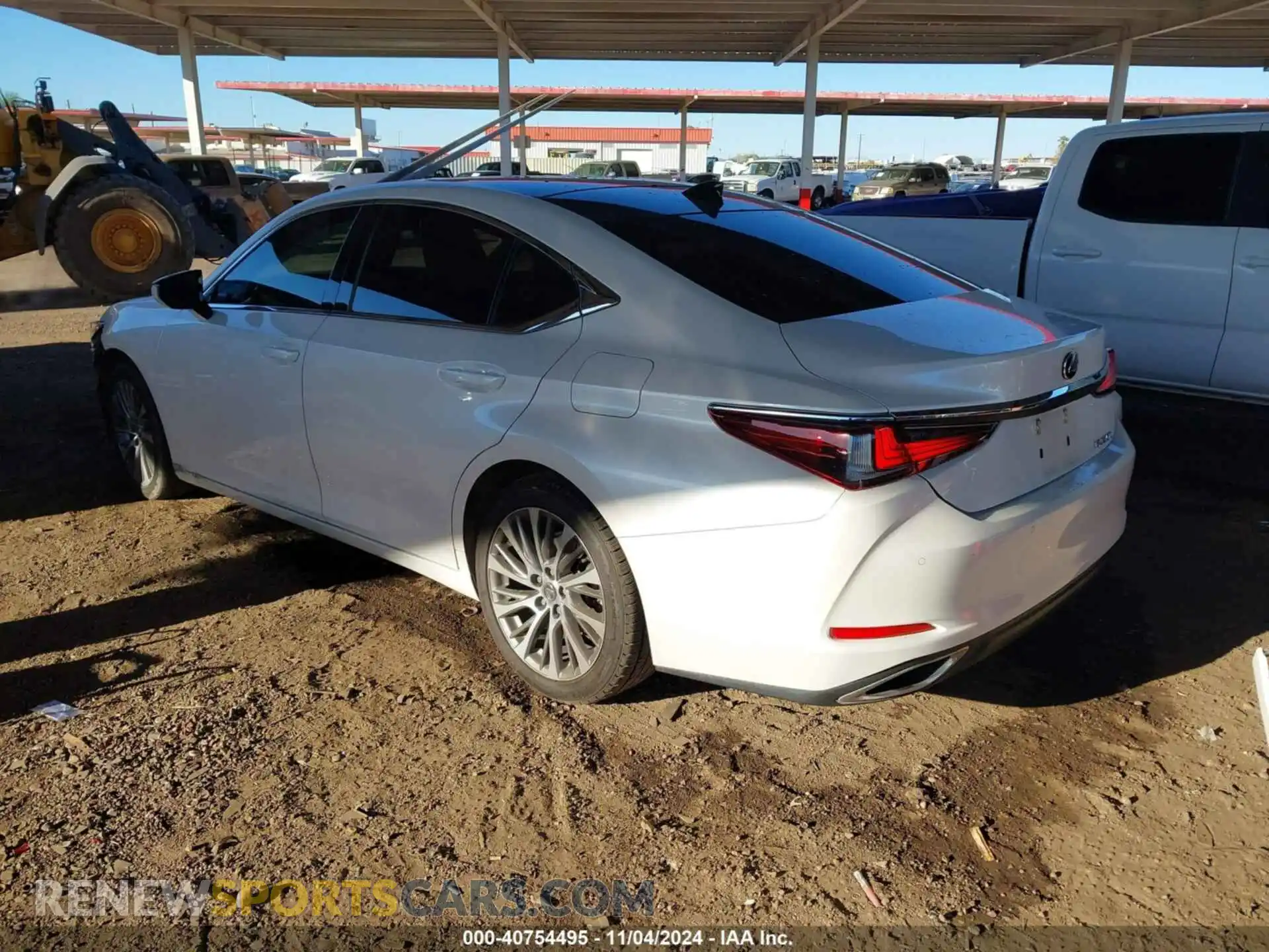 3 Photograph of a damaged car 58ADZ1B15LU063440 LEXUS ES 350 2020
