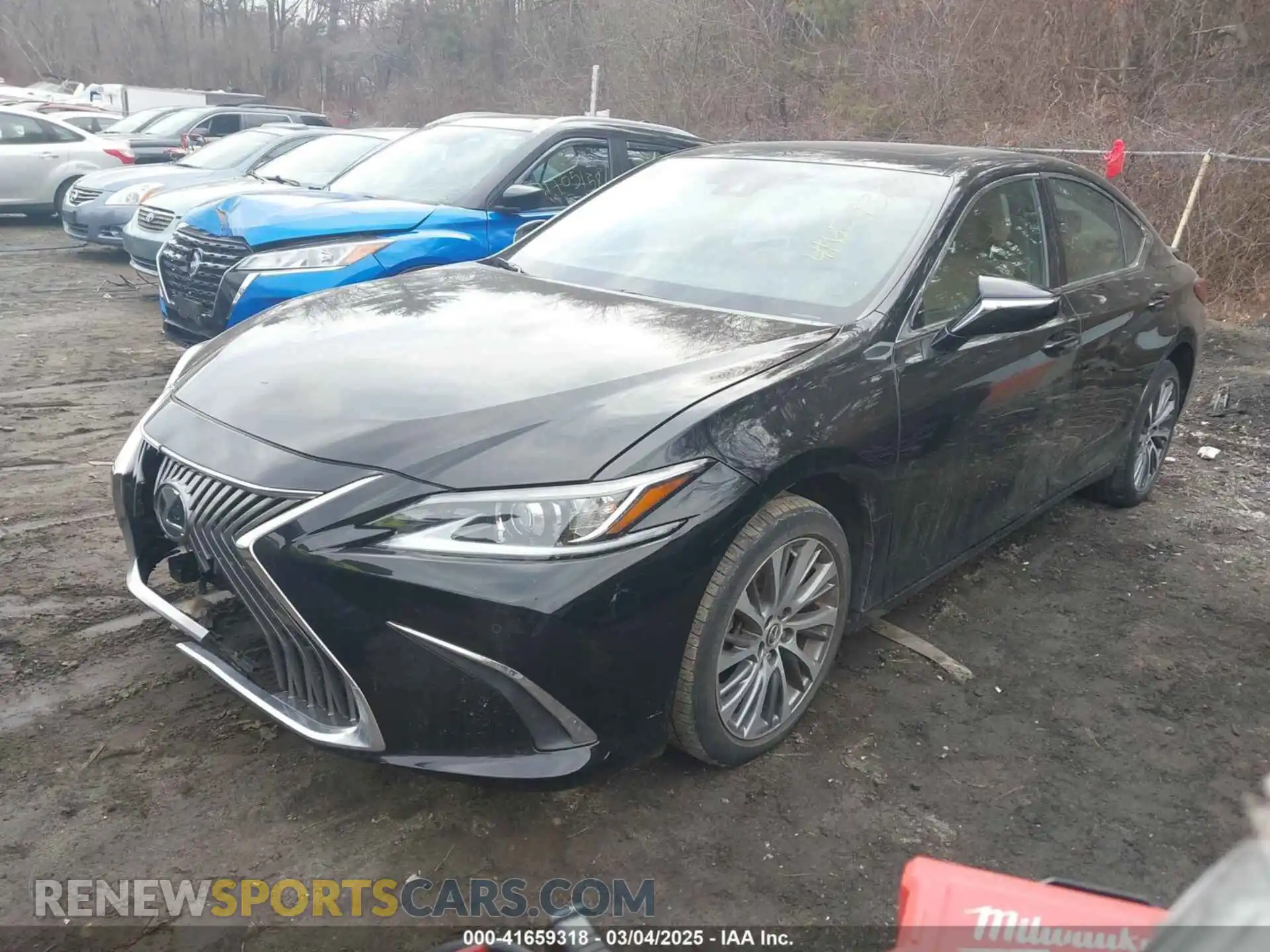 2 Photograph of a damaged car 58ADZ1B16LU075774 LEXUS ES 350 2020