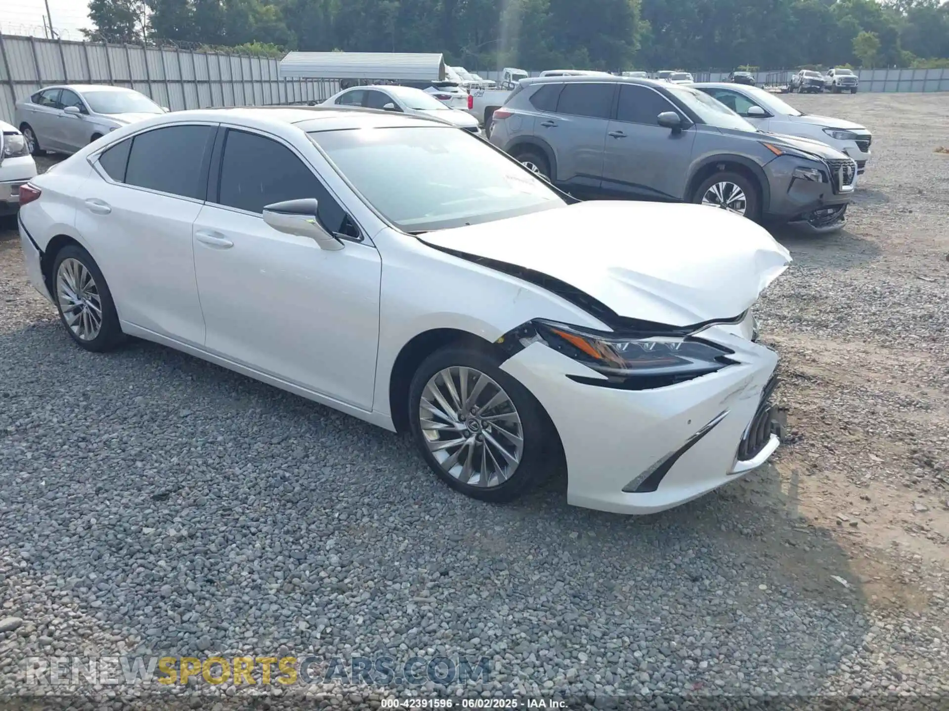 1 Photograph of a damaged car 58AFZ1B1XLU074491 LEXUS ES 350 2020