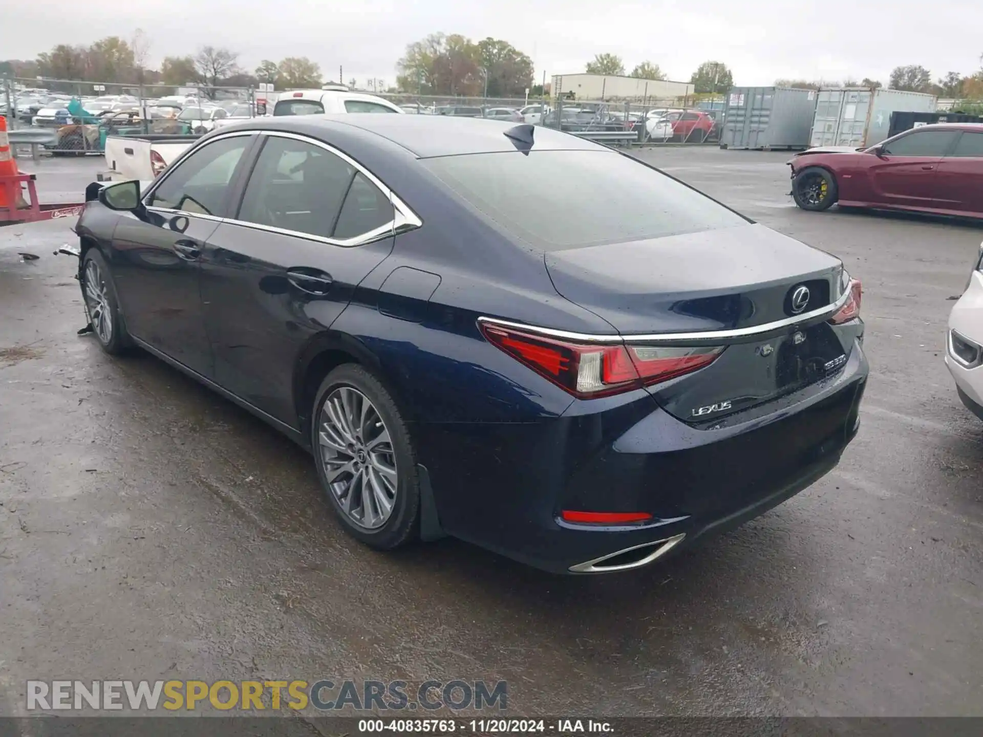 3 Photograph of a damaged car 58ADZ1B10MU104283 LEXUS ES 350 2021