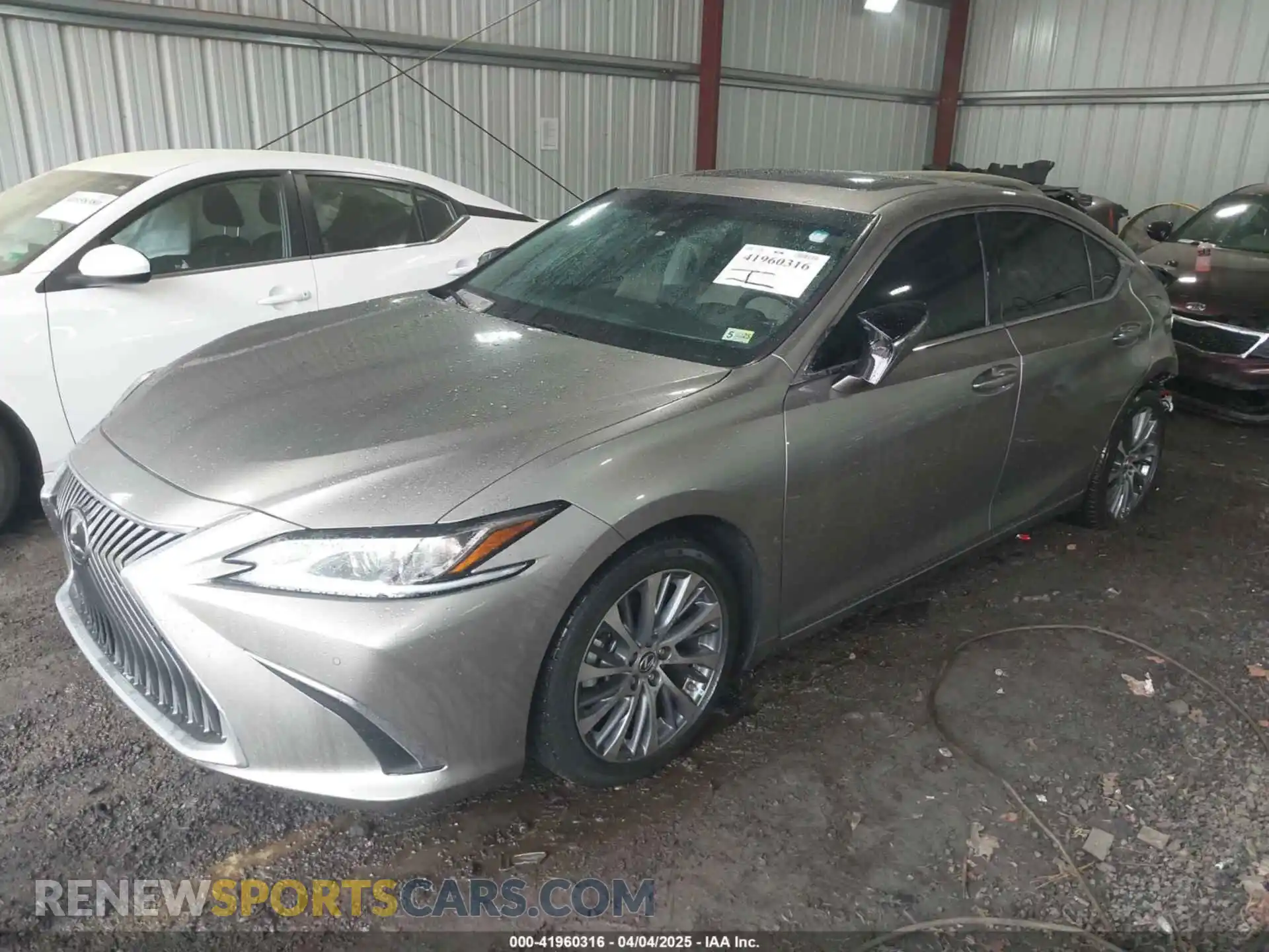 2 Photograph of a damaged car 58ADZ1B11MU093729 LEXUS ES 350 2021