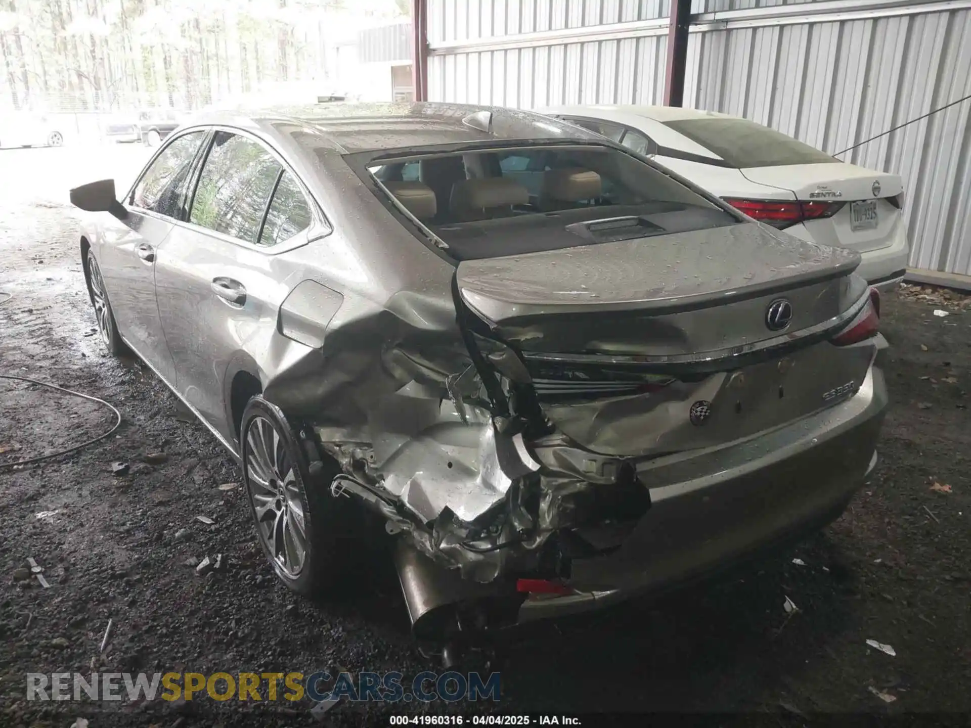 3 Photograph of a damaged car 58ADZ1B11MU093729 LEXUS ES 350 2021