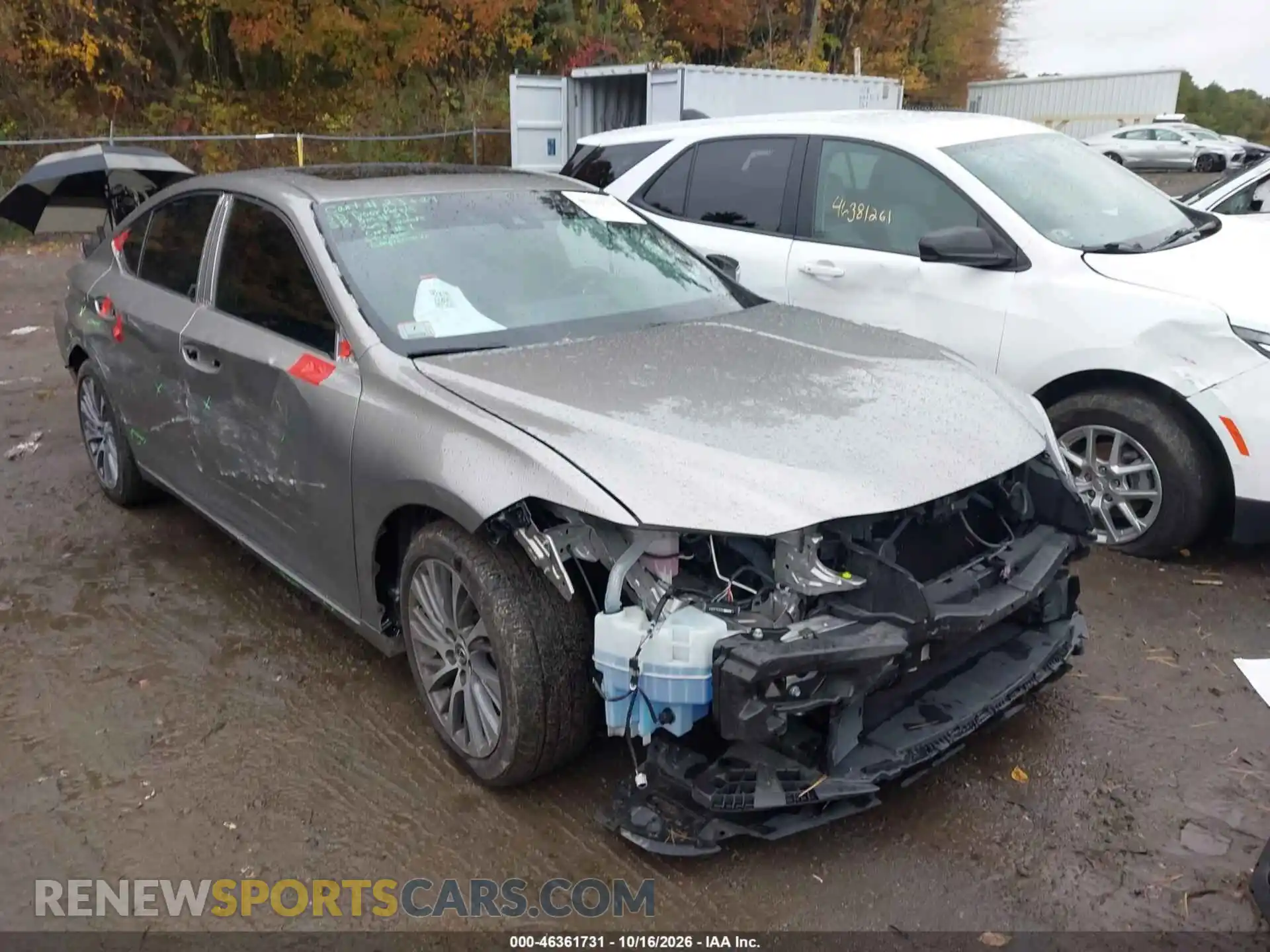 1 Фотография поврежденного автомобиля 58ADZ1B11MU105247 LEXUS ES 350 2021