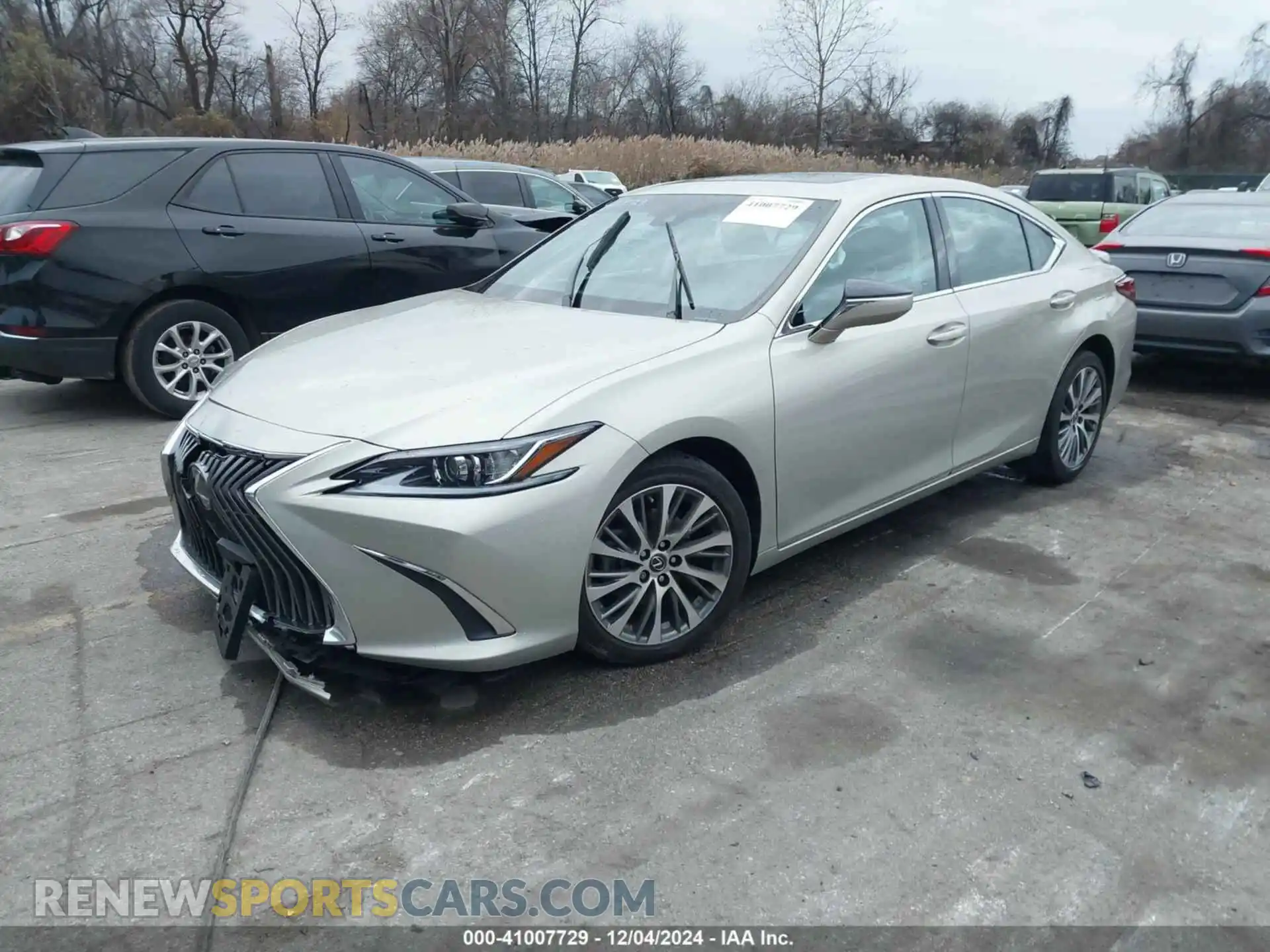 2 Photograph of a damaged car 58ADZ1B11MU108987 LEXUS ES 350 2021