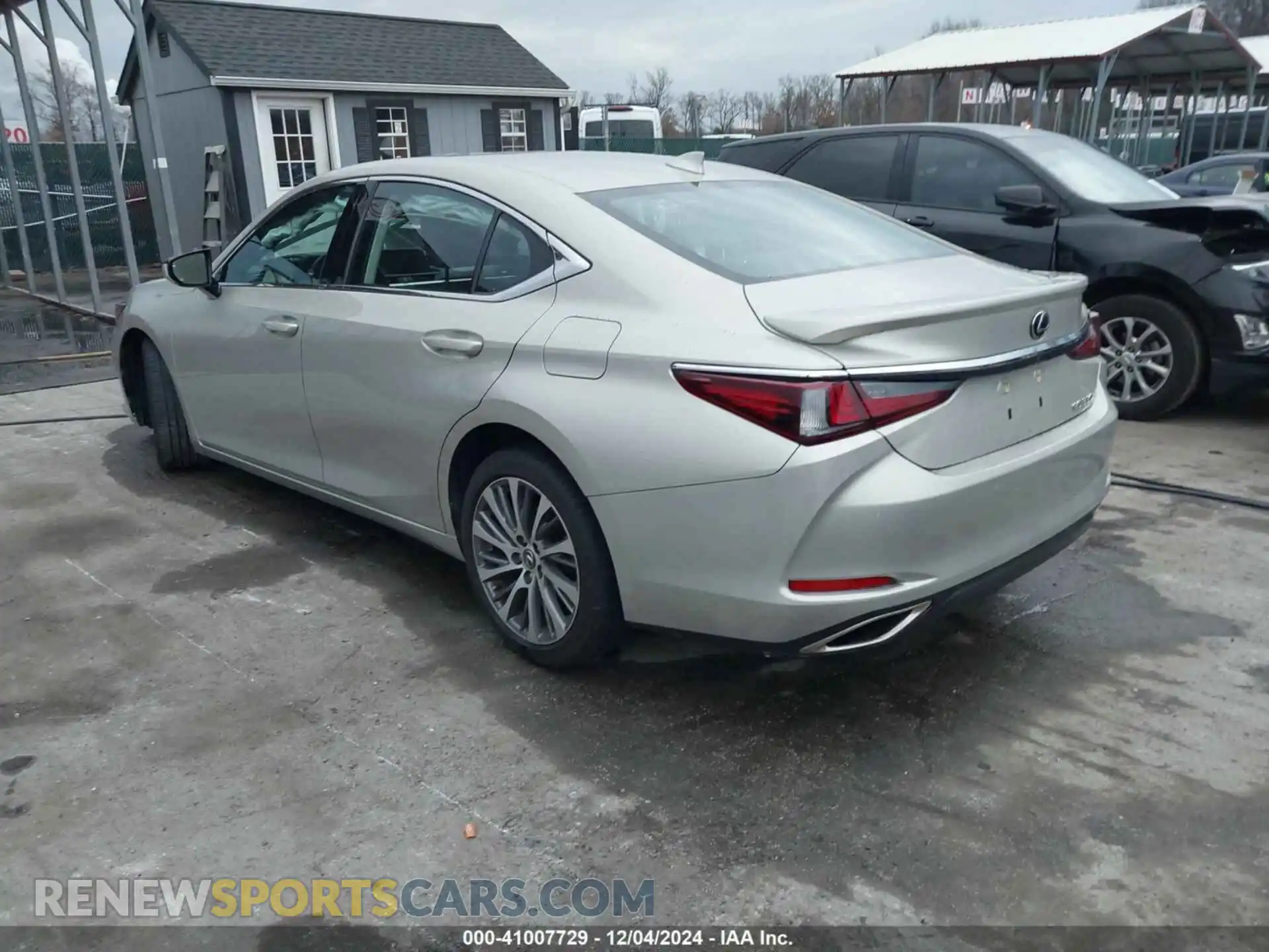 3 Photograph of a damaged car 58ADZ1B11MU108987 LEXUS ES 350 2021