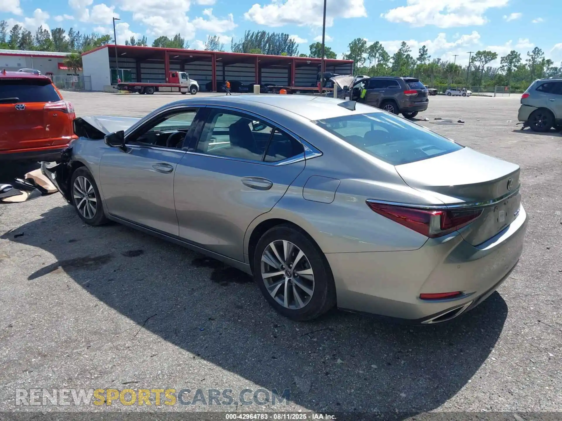 3 Photograph of a damaged car 58ADZ1B12MU096672 LEXUS ES 350 2021