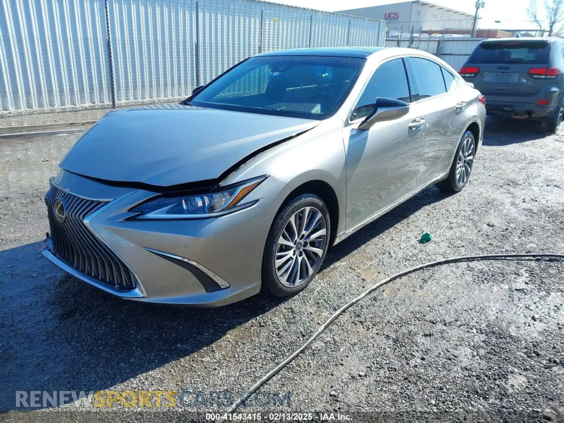 2 Photograph of a damaged car 58ADZ1B12MU107749 LEXUS ES 350 2021