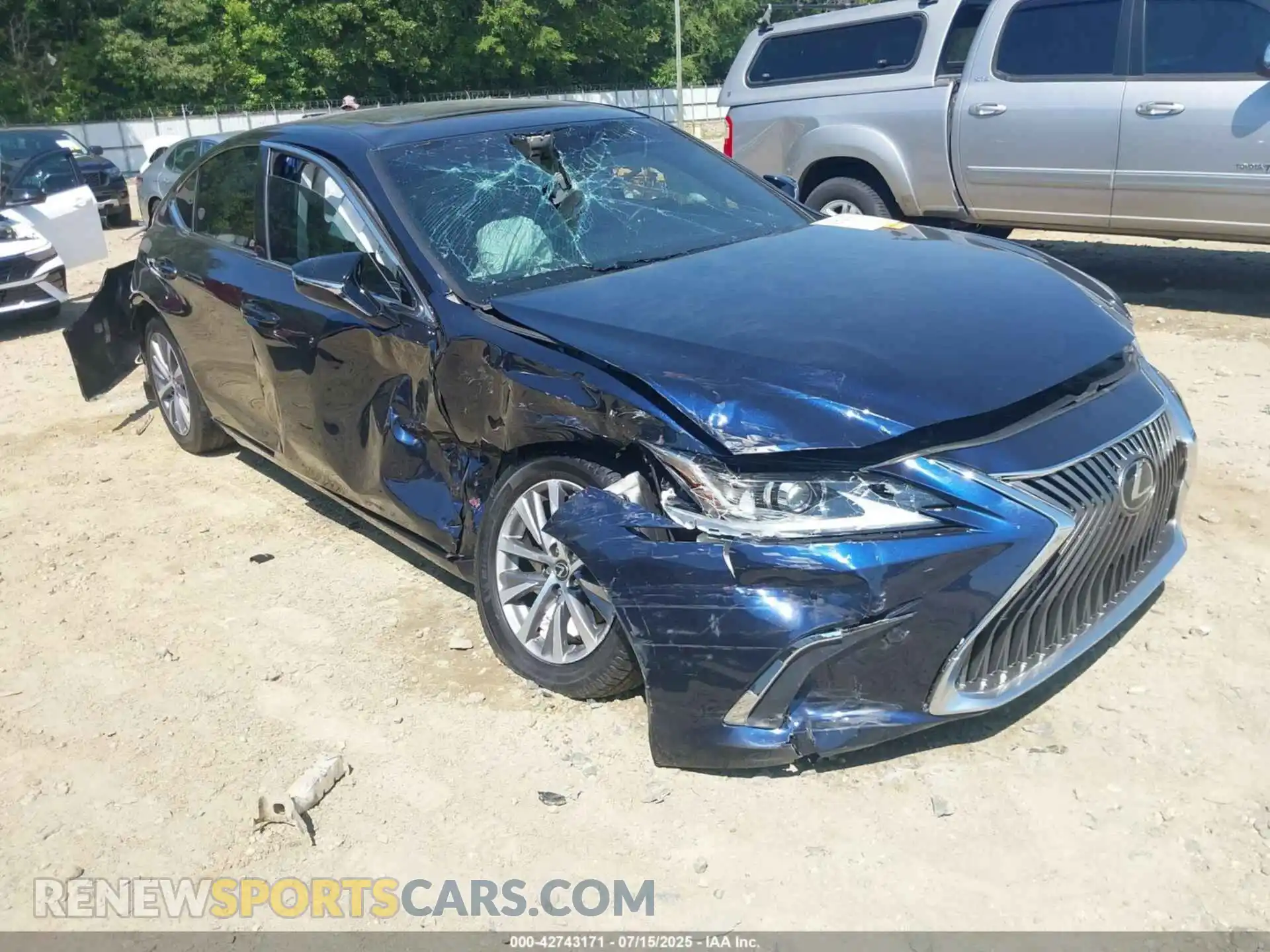 1 fotografías del automóvil dañado 58ADZ1B13MU095241 LEXUS ES 350 2021