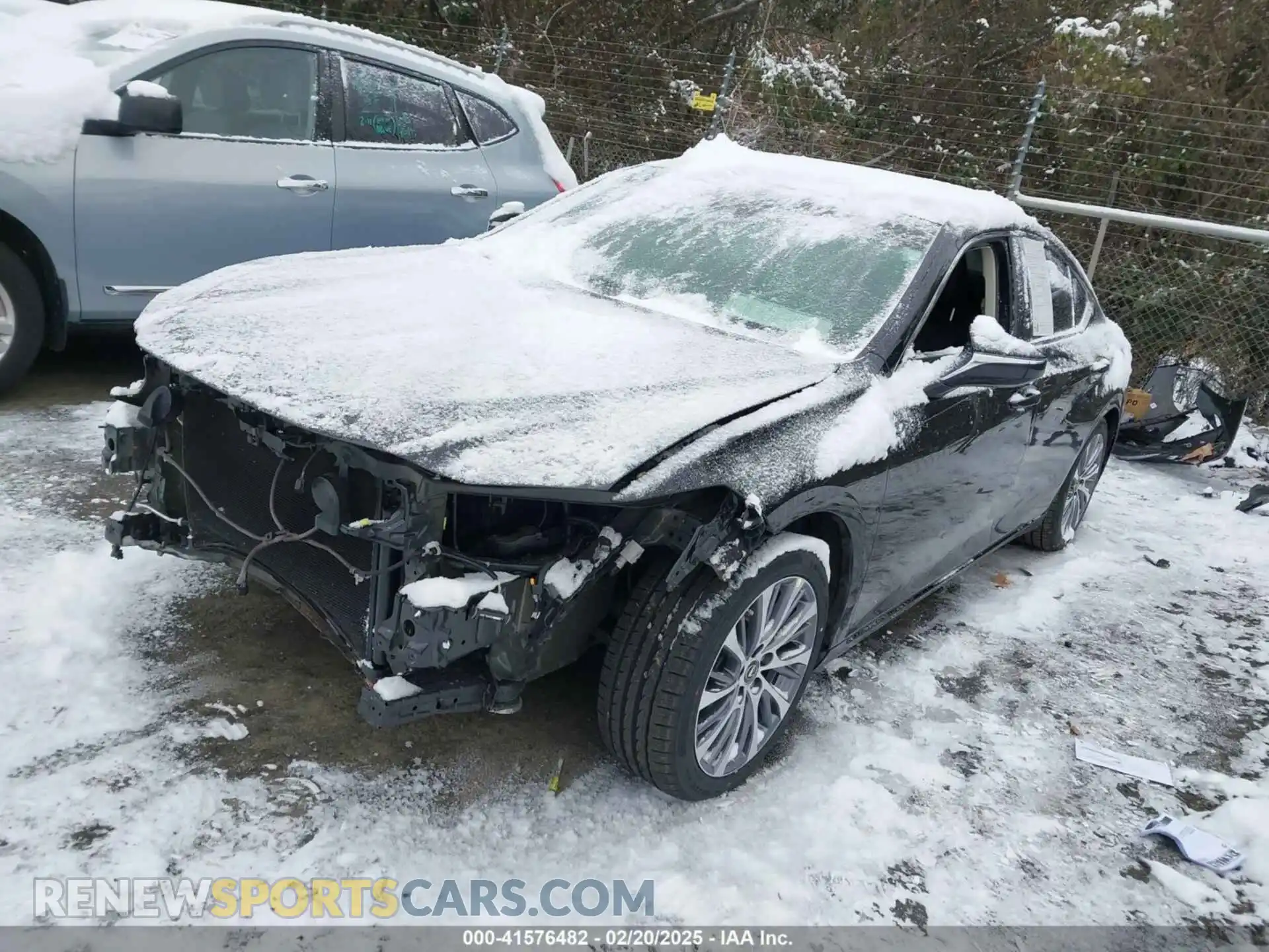 2 Photograph of a damaged car 58ADZ1B14MU091585 LEXUS ES 350 2021
