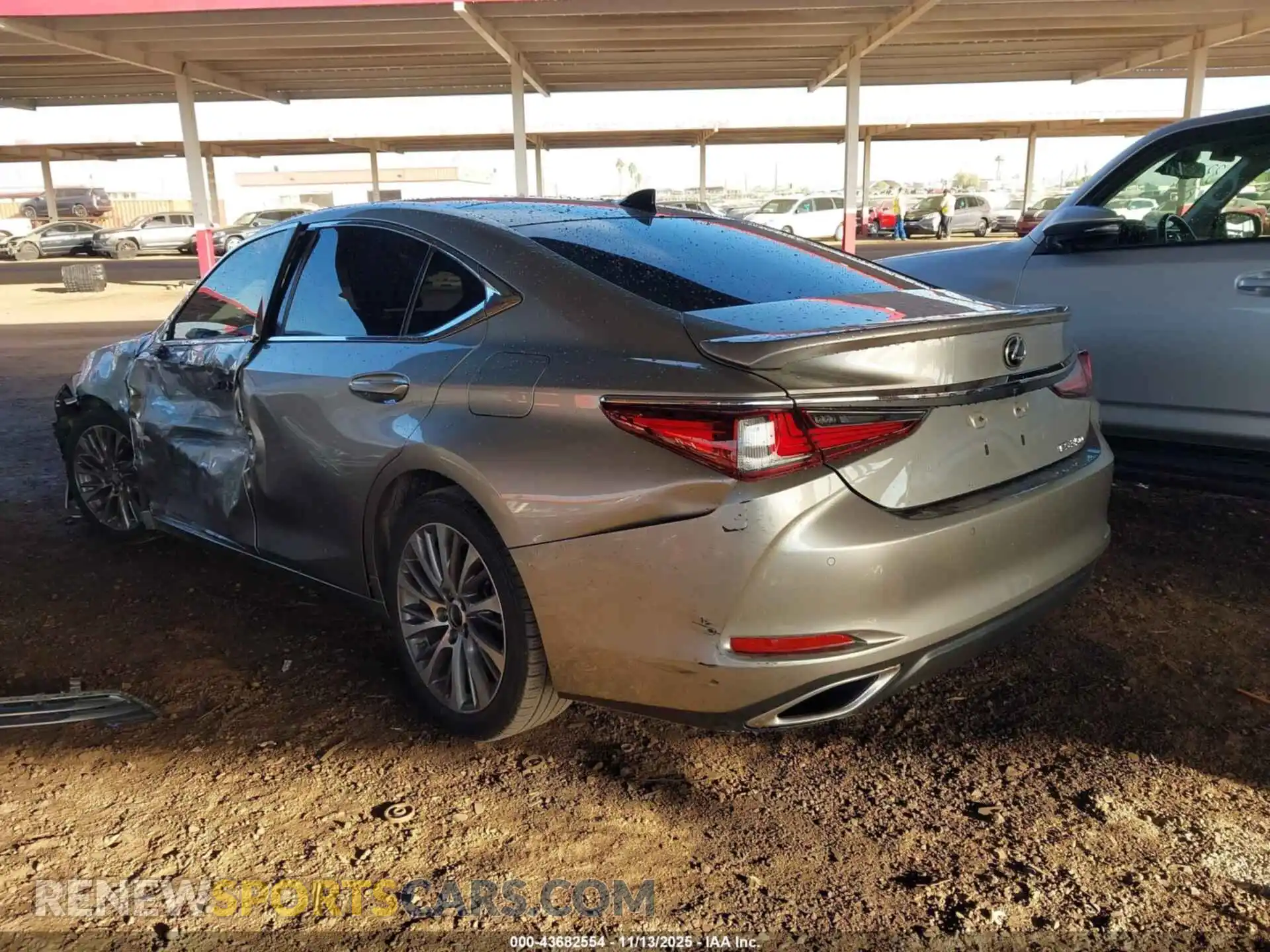 3 Photograph of a damaged car 58ADZ1B15MU084712 LEXUS ES 350 2021