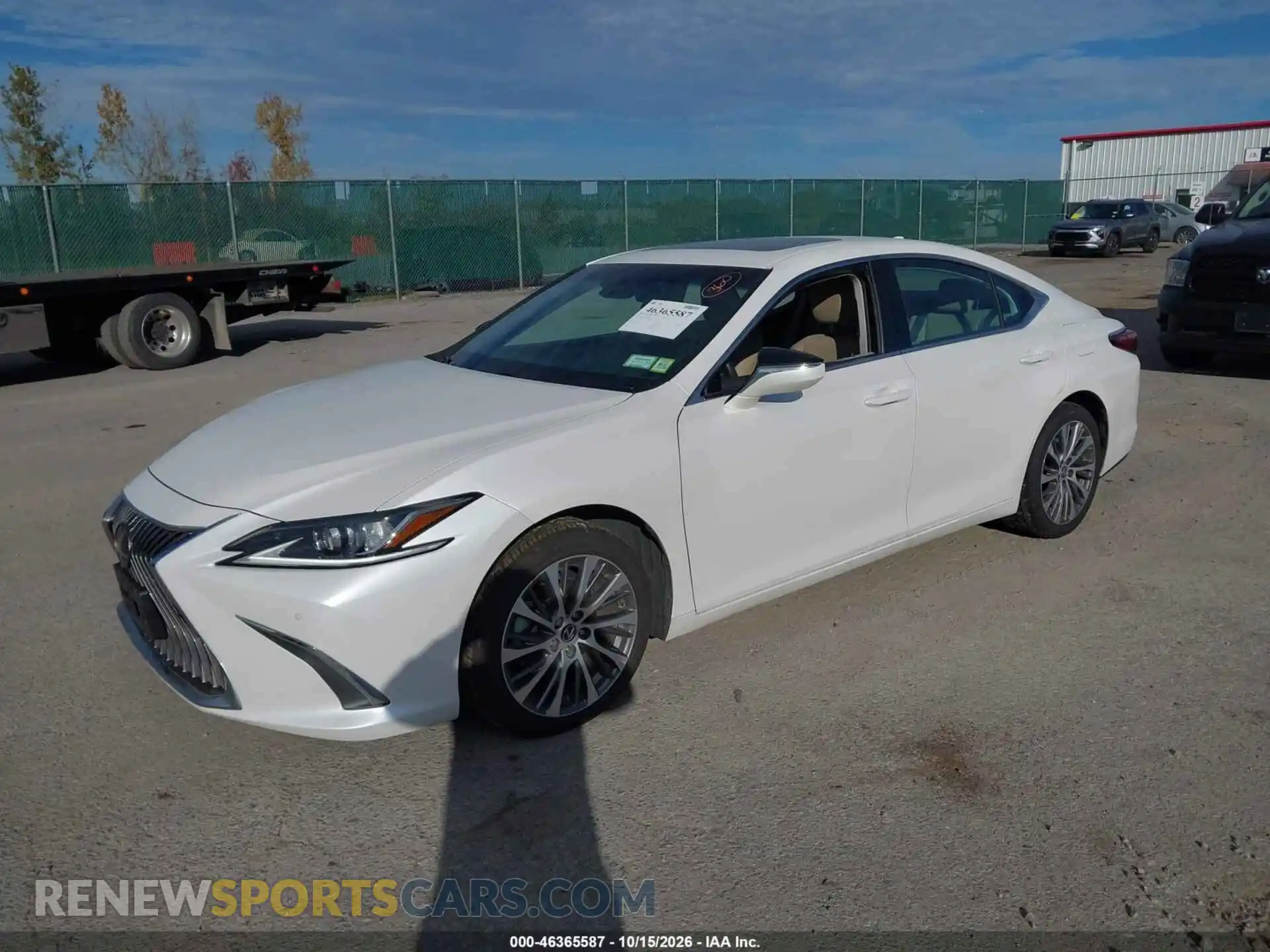 2 Photograph of a damaged car 58ADZ1B15MU087867 LEXUS ES 350 2021