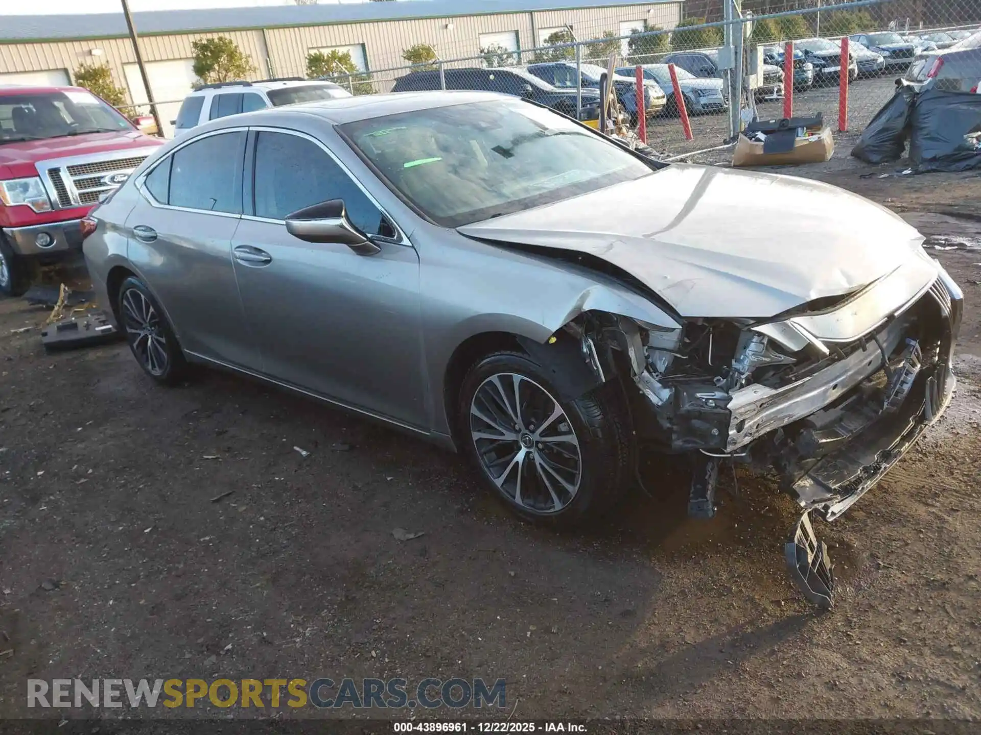 1 Photograph of a damaged car 58ADZ1B15MU108376 LEXUS ES 350 2021