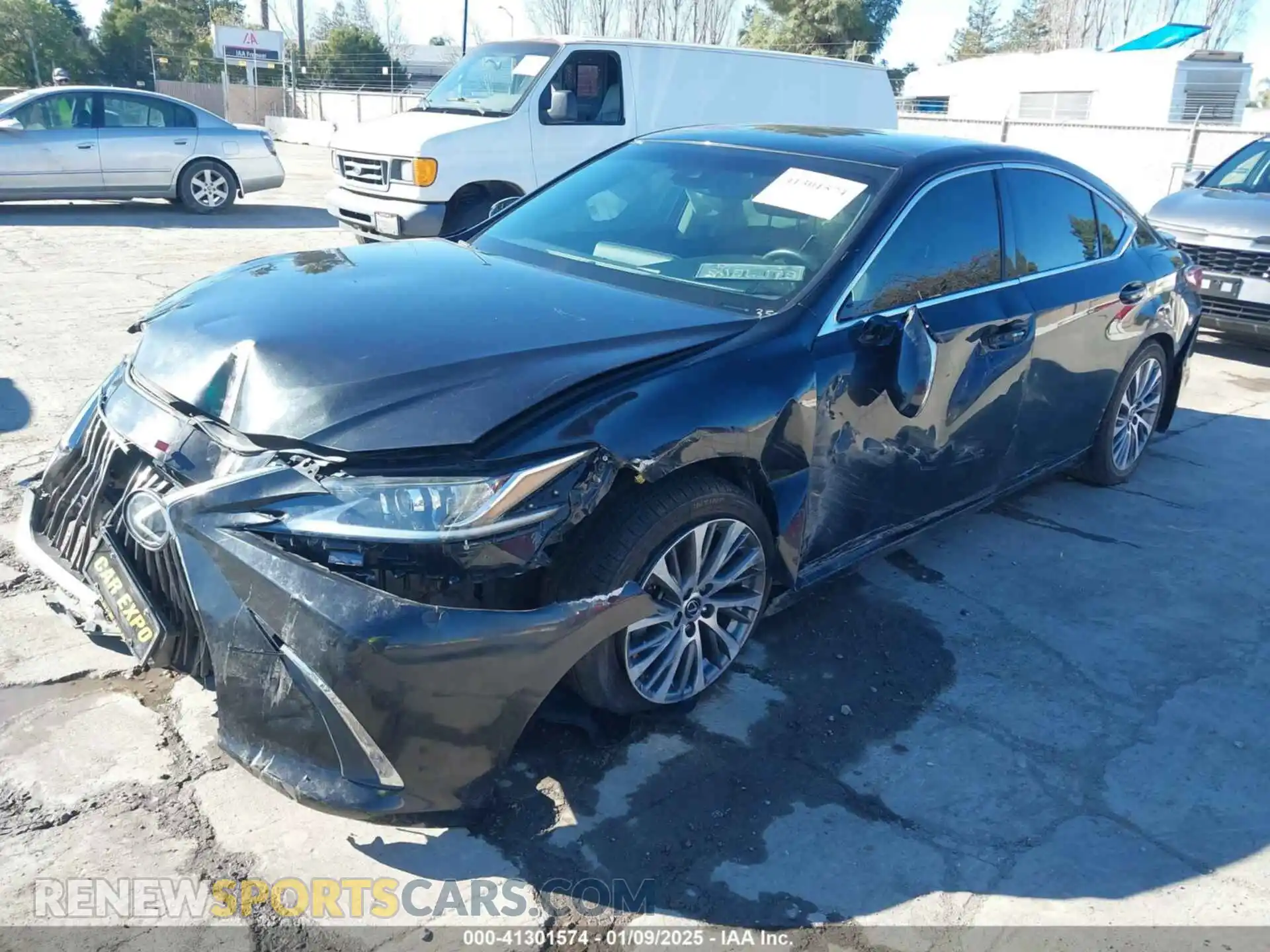 2 Photograph of a damaged car 58ADZ1B16MU082628 LEXUS ES 350 2021