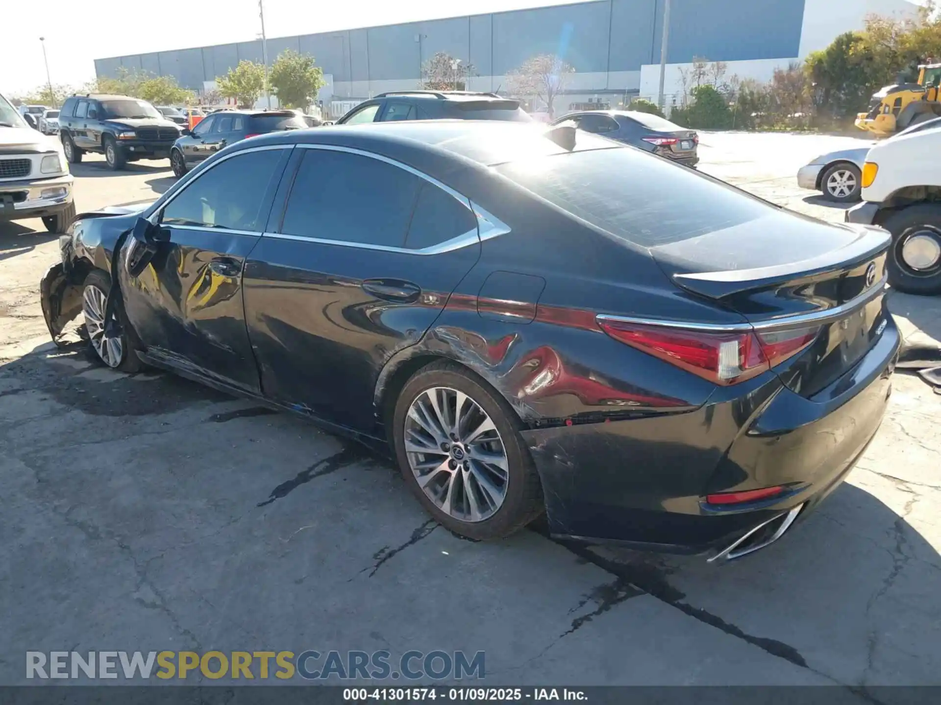 3 Photograph of a damaged car 58ADZ1B16MU082628 LEXUS ES 350 2021