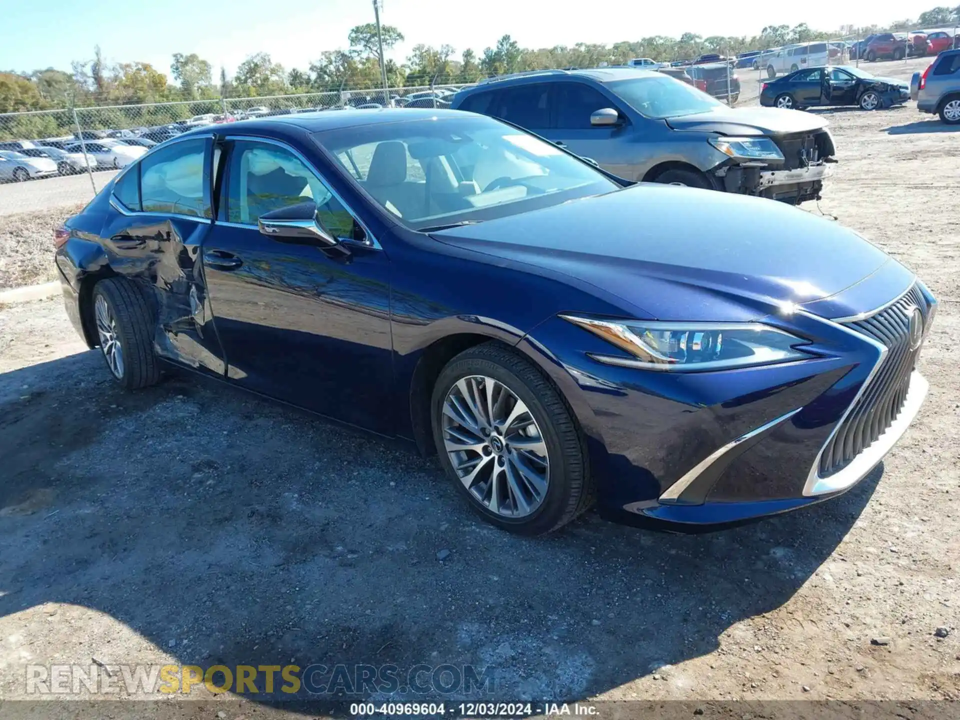 1 Photograph of a damaged car 58ADZ1B16MU098067 LEXUS ES 350 2021