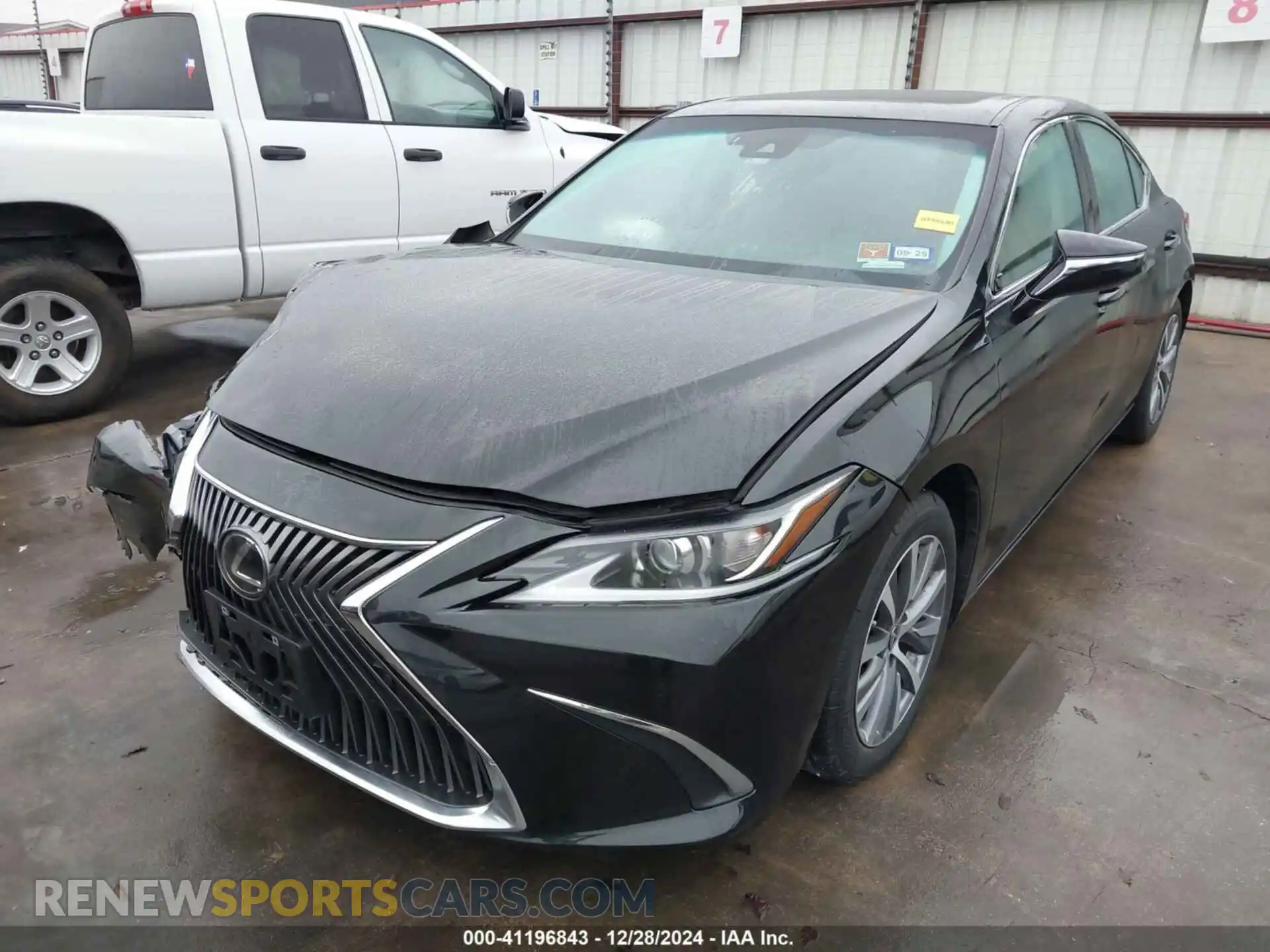 2 Photograph of a damaged car 58ADZ1B17MU090169 LEXUS ES 350 2021