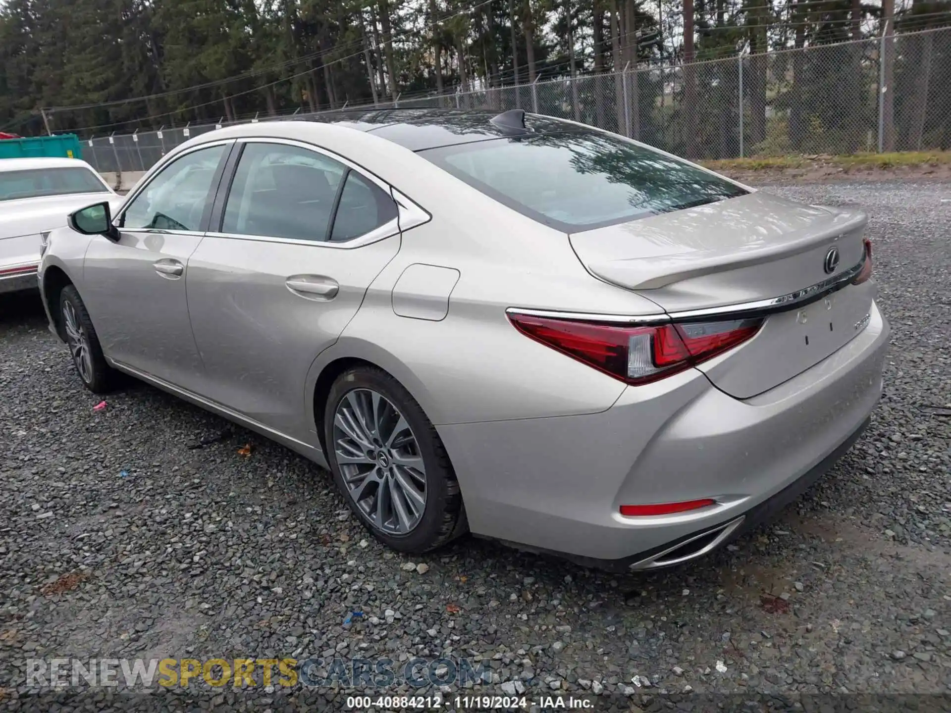 3 Photograph of a damaged car 58ADZ1B18MU087975 LEXUS ES 350 2021