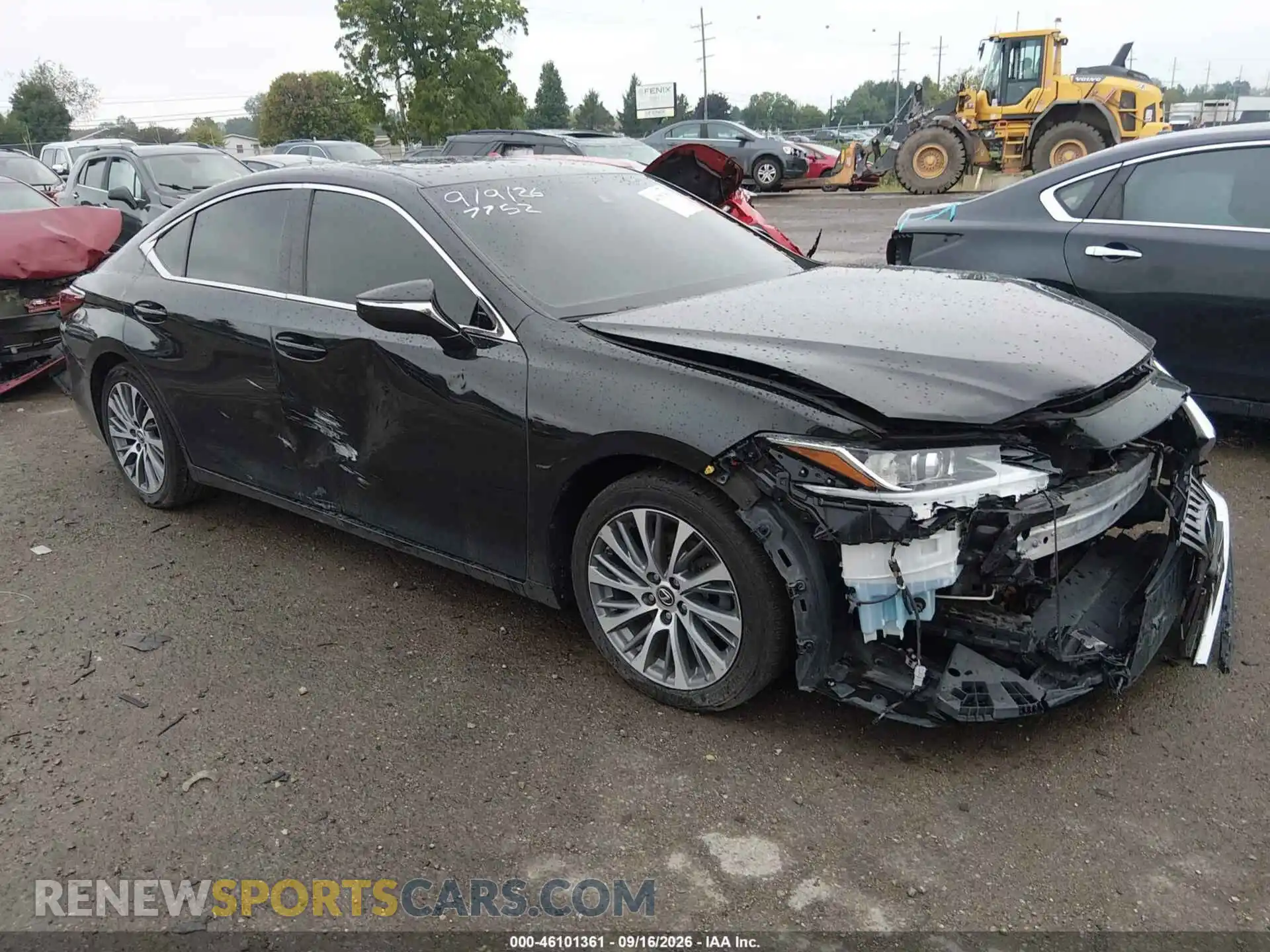 1 Photograph of a damaged car 58ADZ1B1XMU087752 LEXUS ES 350 2021