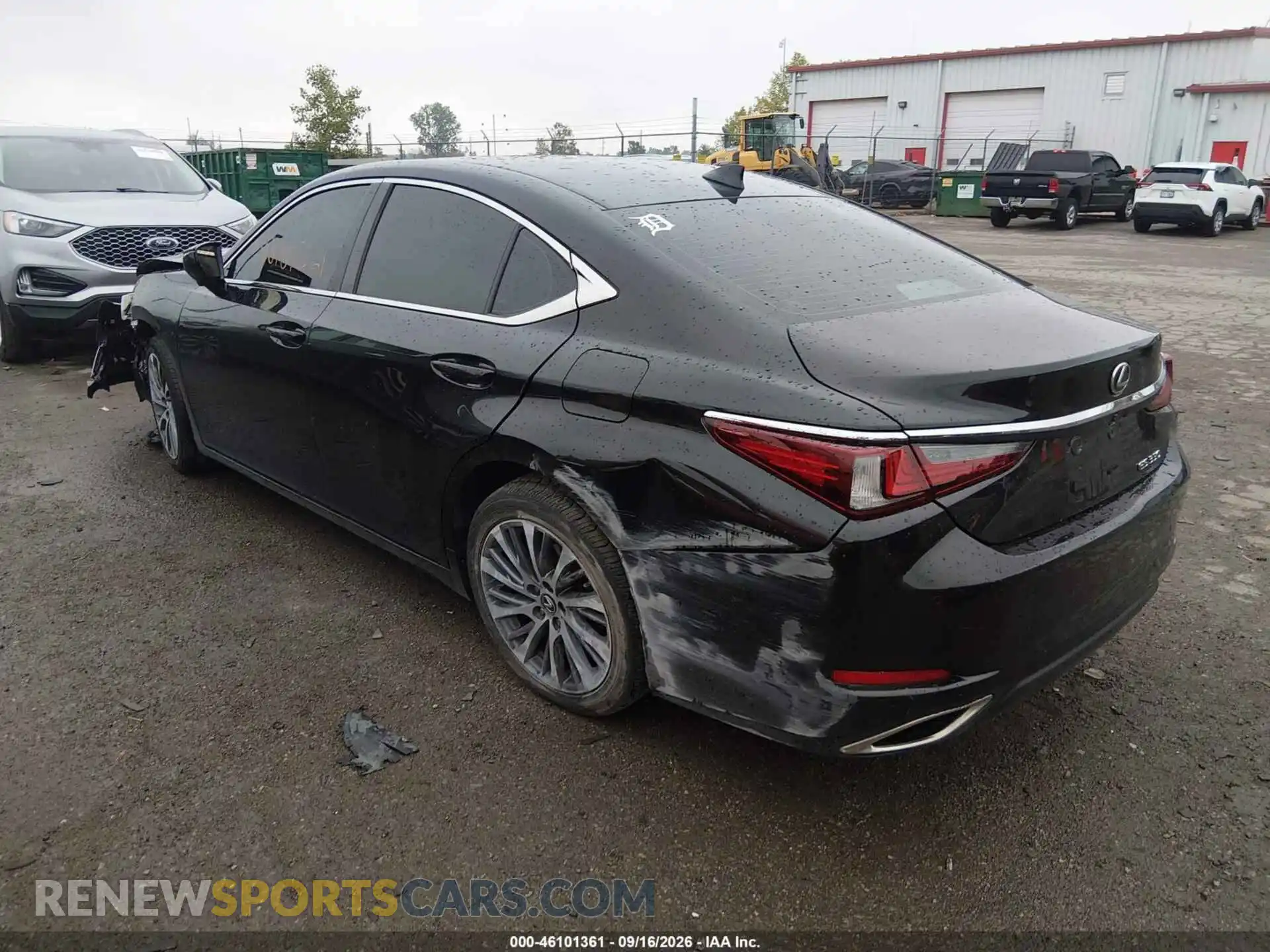 3 Photograph of a damaged car 58ADZ1B1XMU087752 LEXUS ES 350 2021