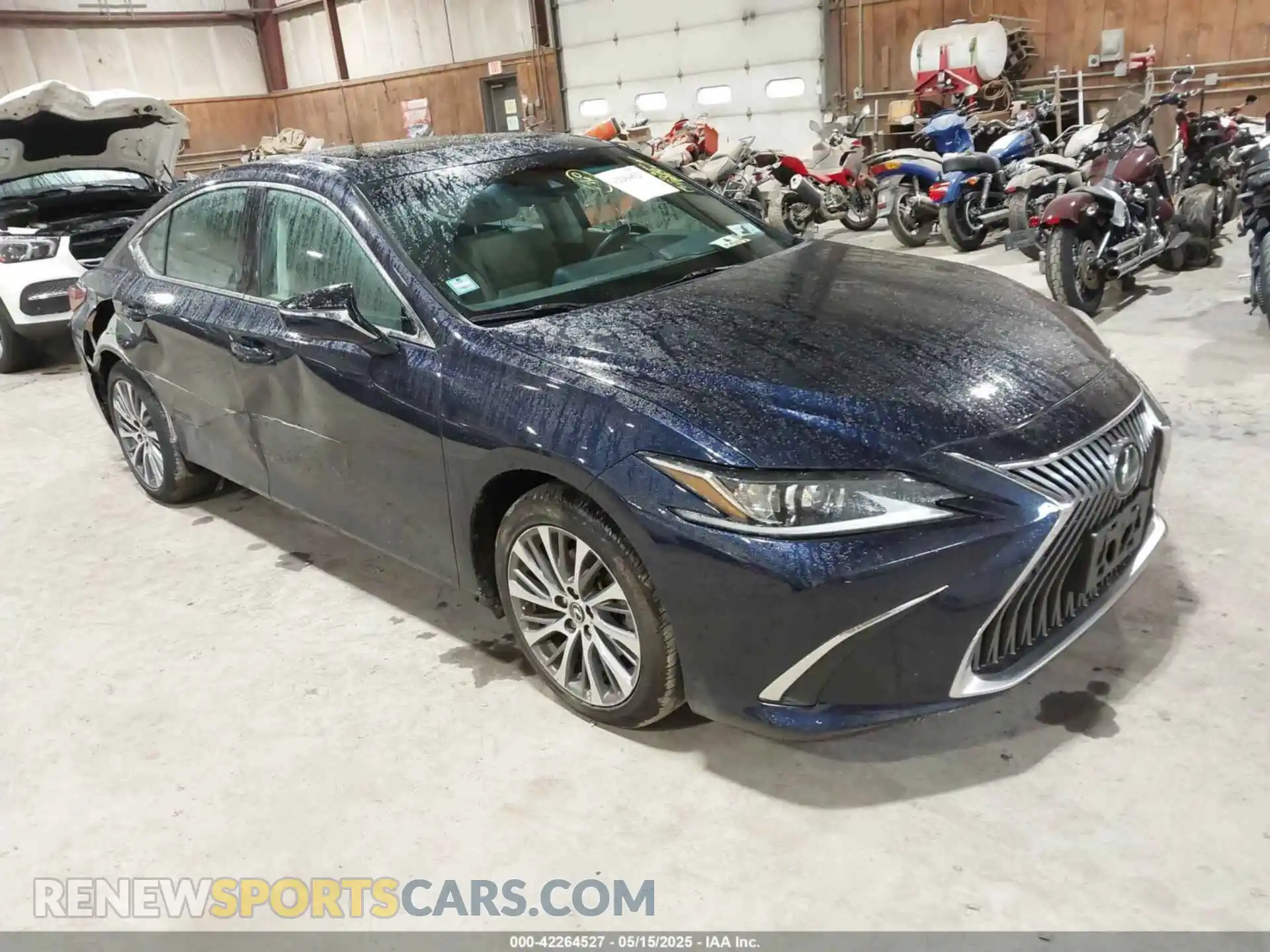 1 Photograph of a damaged car 58ADZ1B1XMU087881 LEXUS ES 350 2021