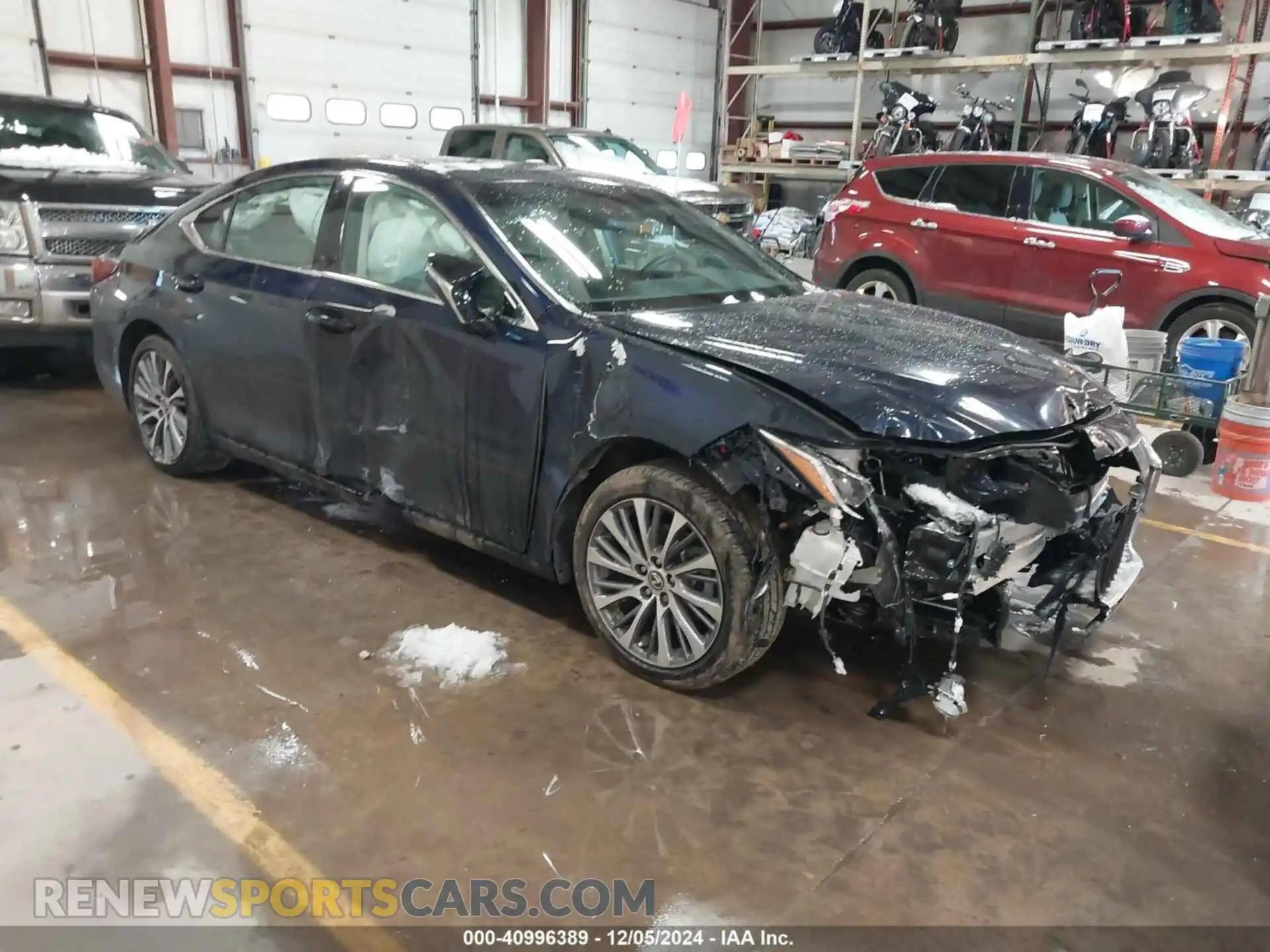 1 Photograph of a damaged car 58ADZ1B1XMU091722 LEXUS ES 350 2021