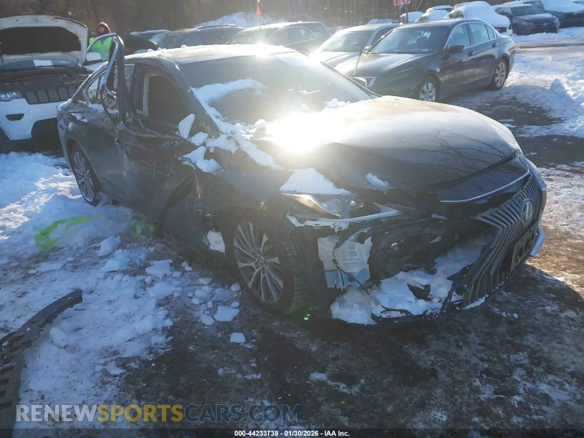 1 Photograph of a damaged car 58ADZ1B1XMU103285 LEXUS ES 350 2021