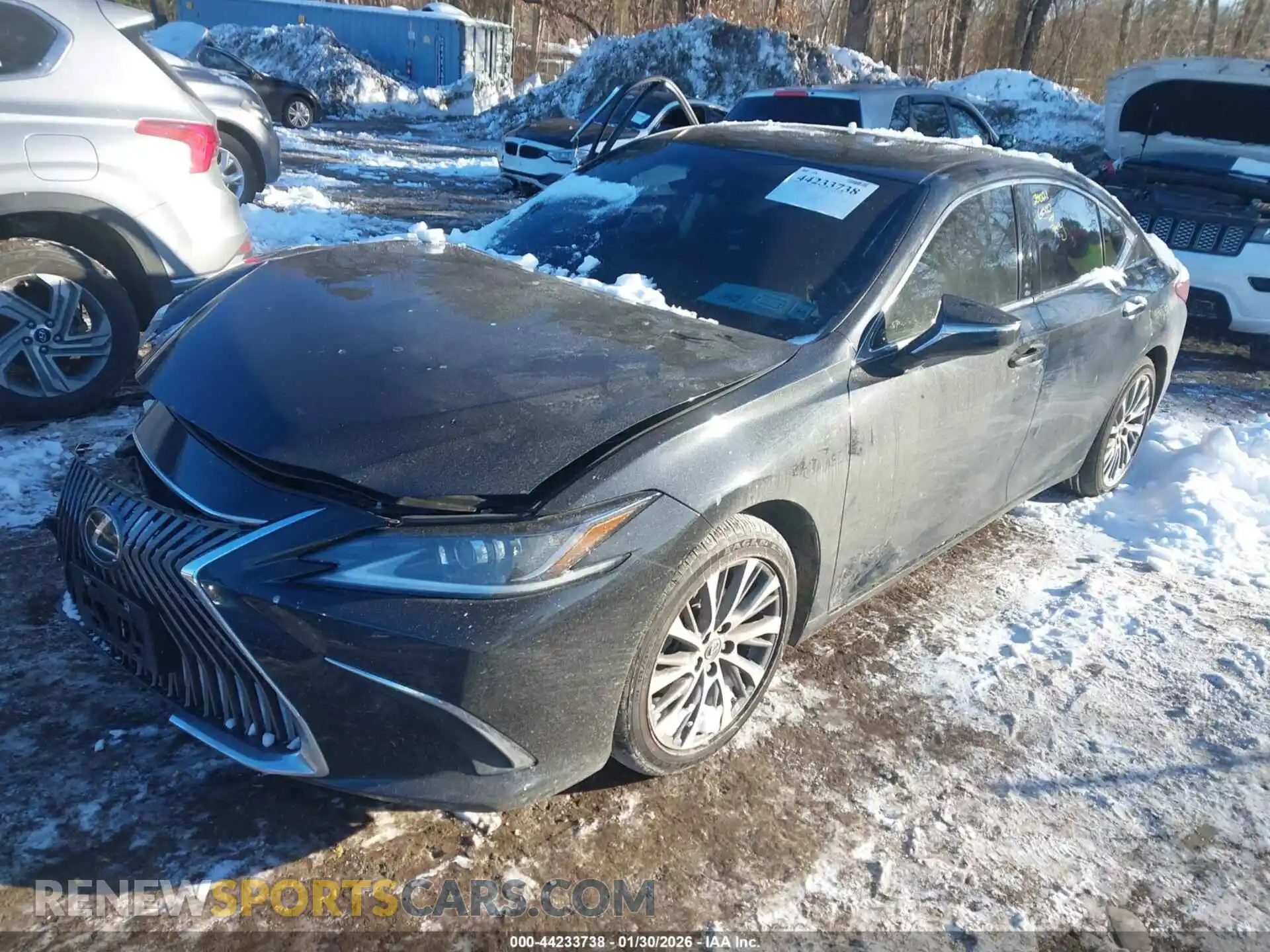 2 Photograph of a damaged car 58ADZ1B1XMU103285 LEXUS ES 350 2021