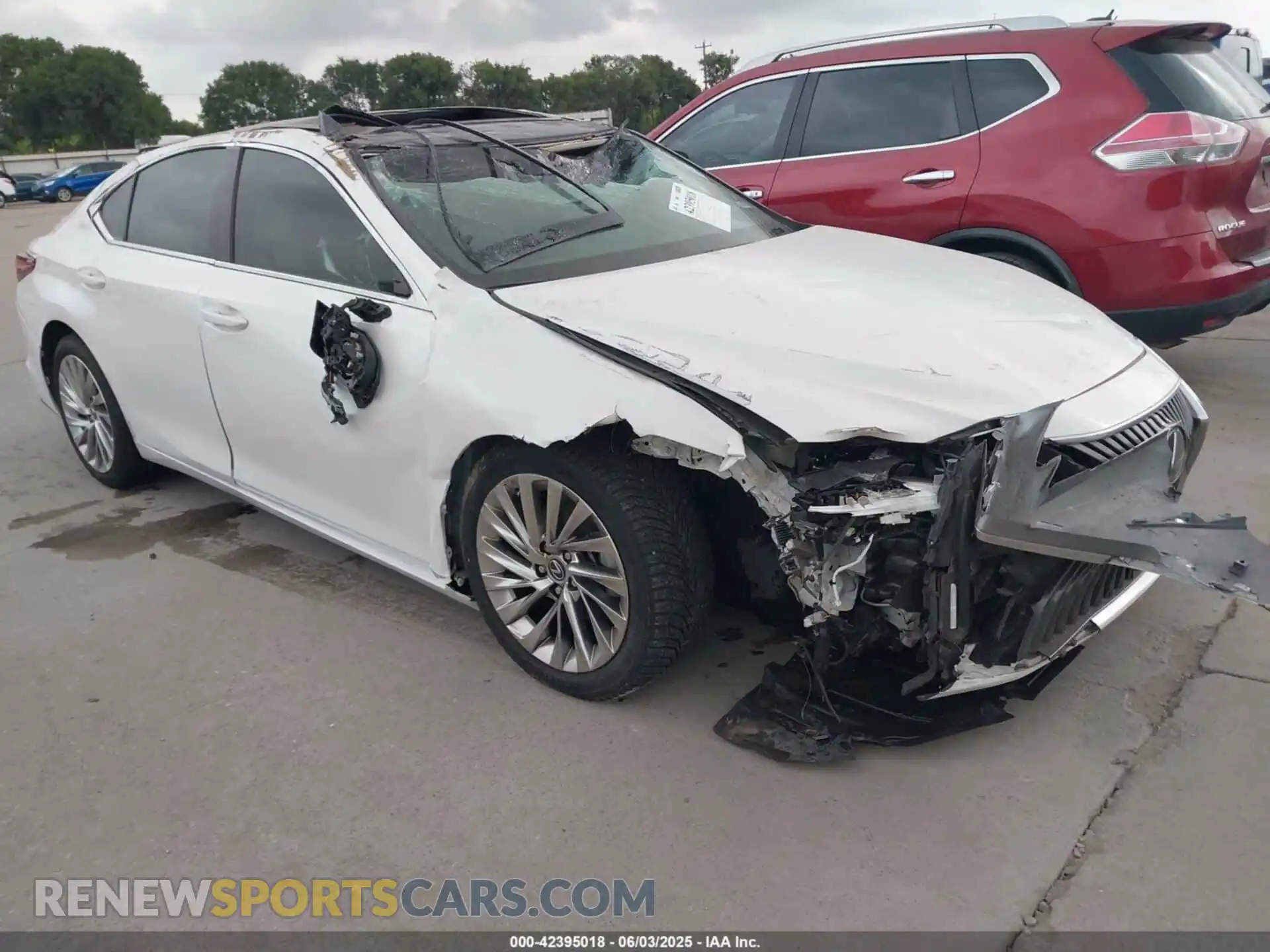 1 Photograph of a damaged car 58AFZ1B16MU101039 LEXUS ES 350 2021
