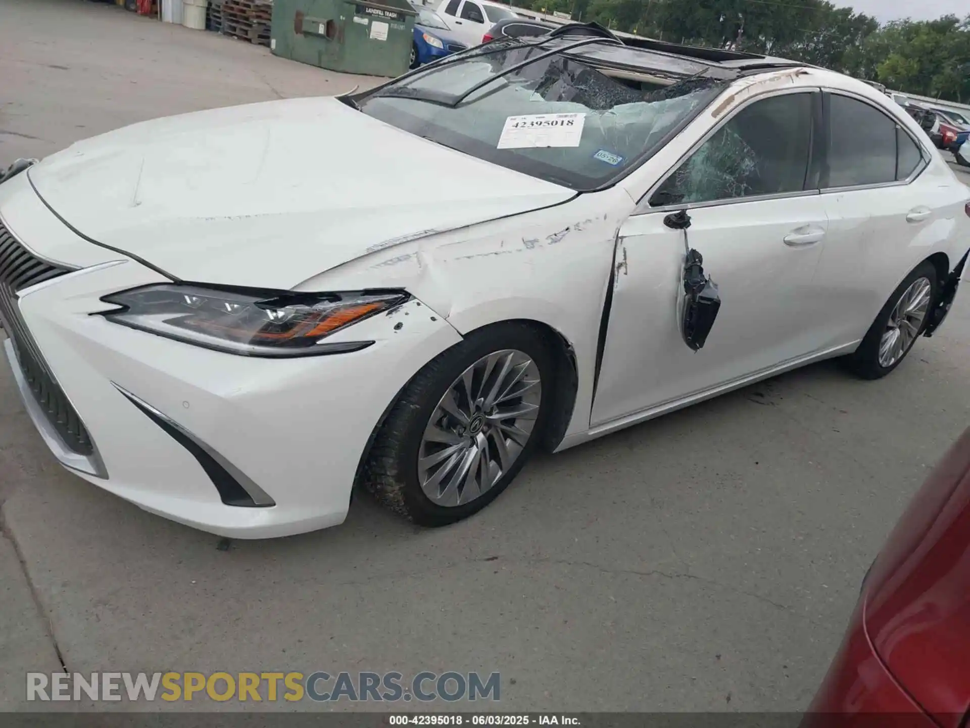 2 Photograph of a damaged car 58AFZ1B16MU101039 LEXUS ES 350 2021