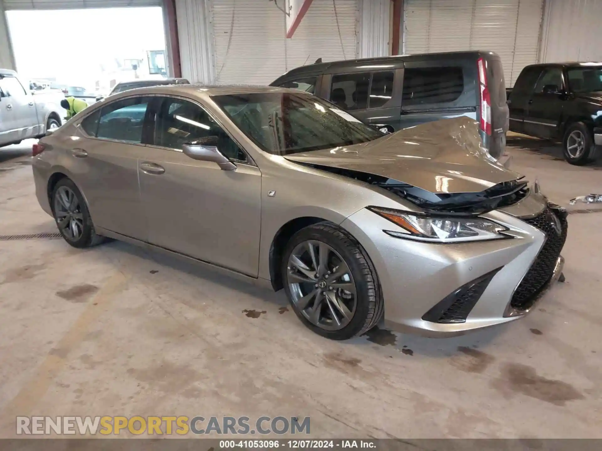 1 Photograph of a damaged car 58AGZ1B12MU082610 LEXUS ES 350 2021