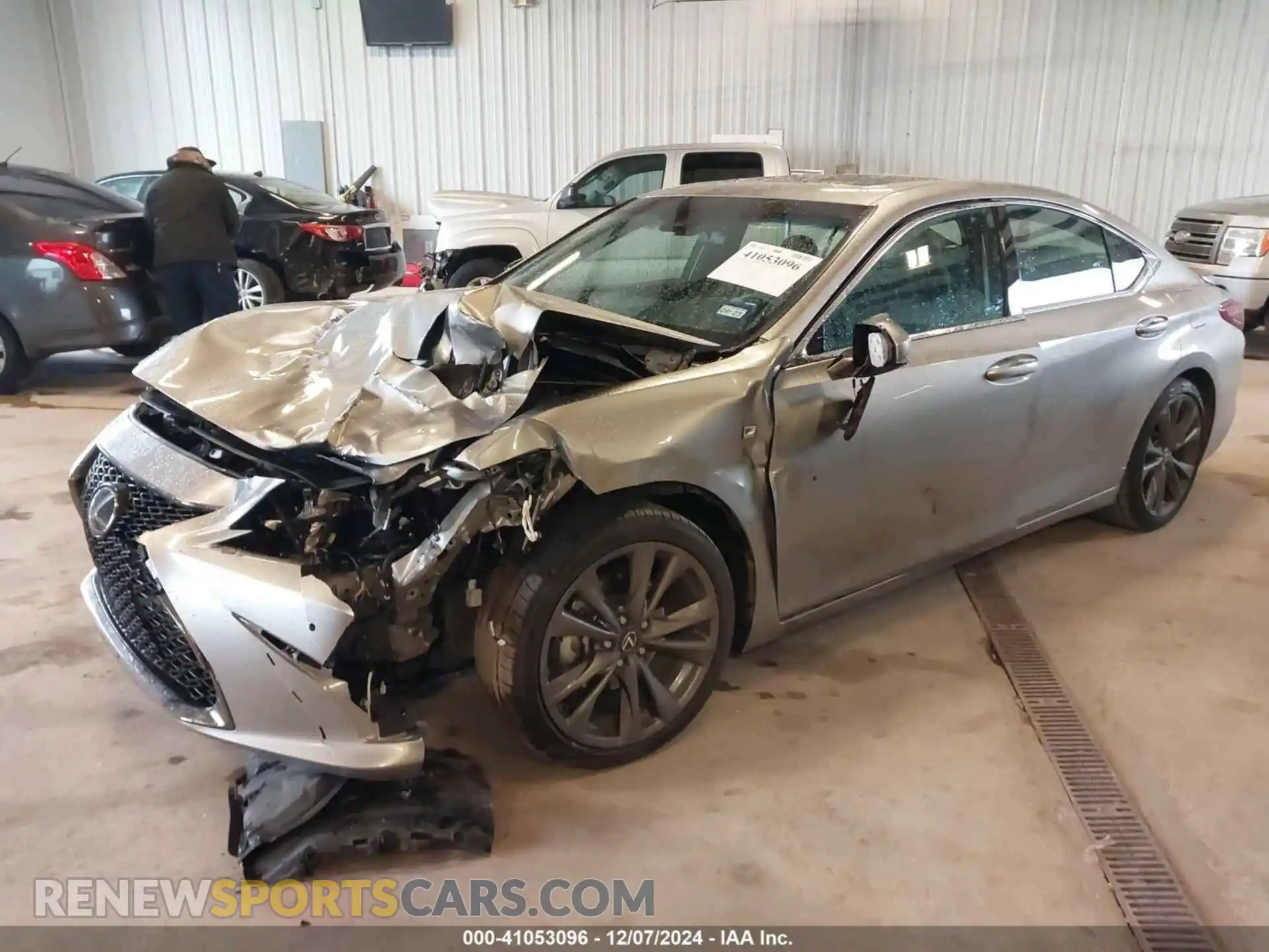 2 Photograph of a damaged car 58AGZ1B12MU082610 LEXUS ES 350 2021