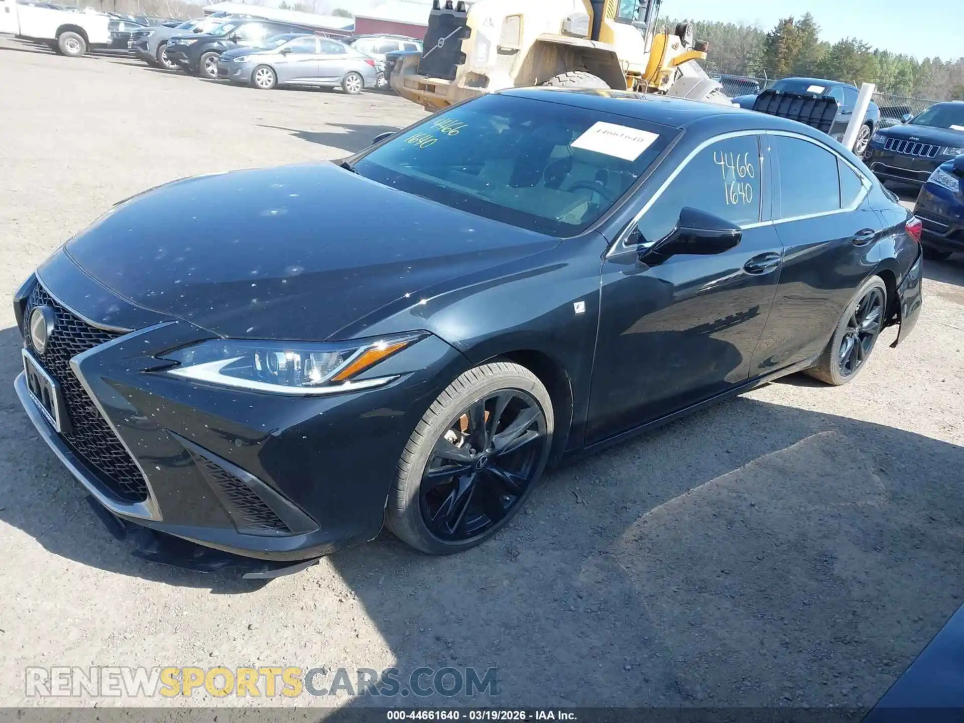 2 Photograph of a damaged car 58AHZ1B15MU093945 LEXUS ES 350 2021